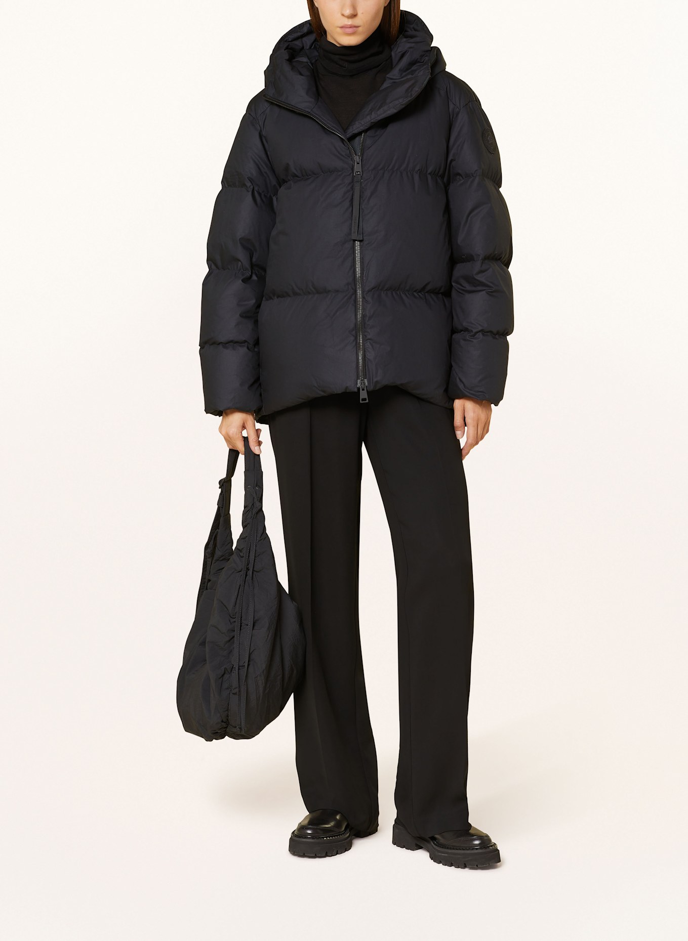 CANADA GOOSE Daunenjacke GARNET: SCHWARZ