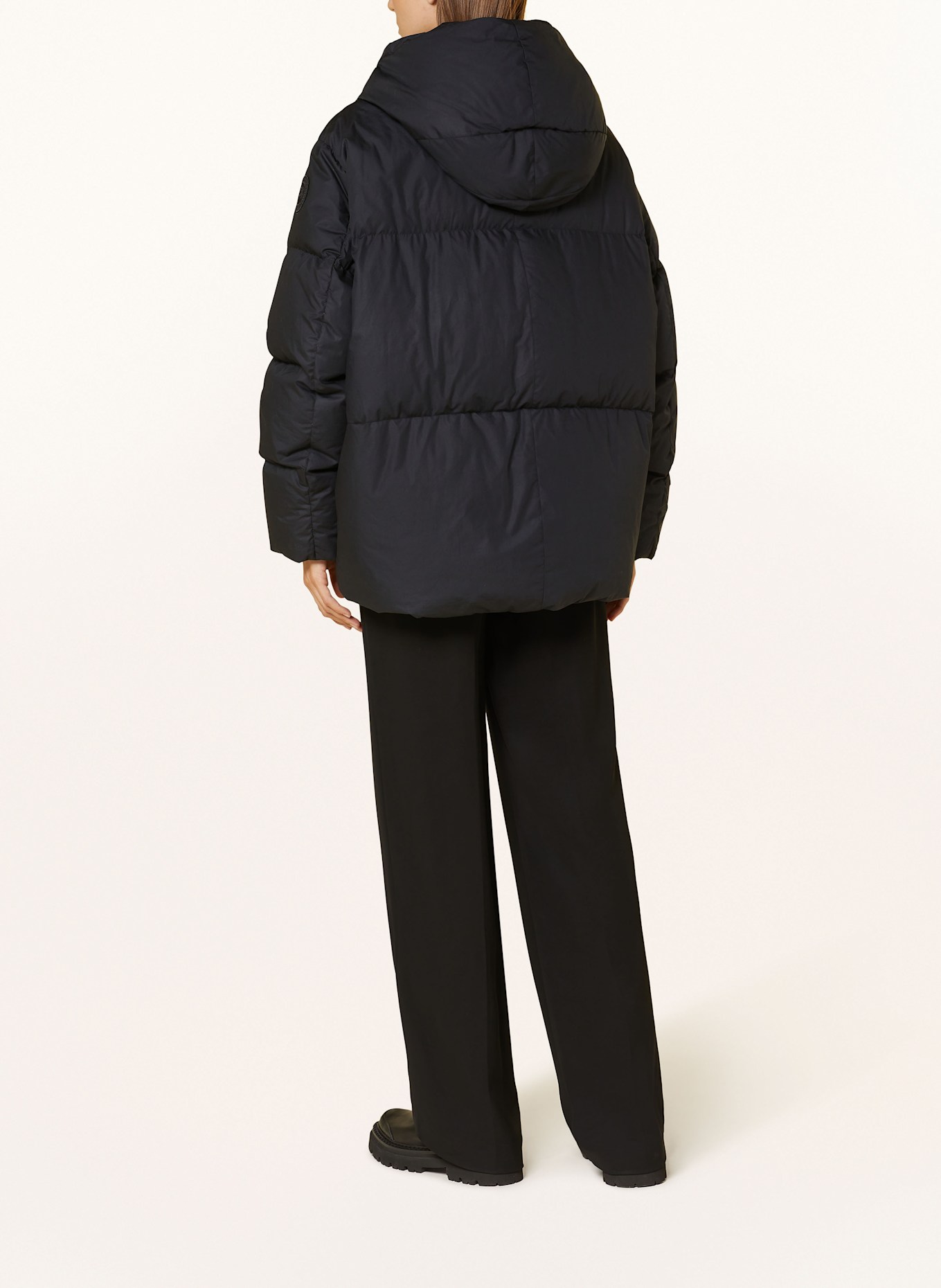 CANADA GOOSE Daunenjacke GARNET: SCHWARZ