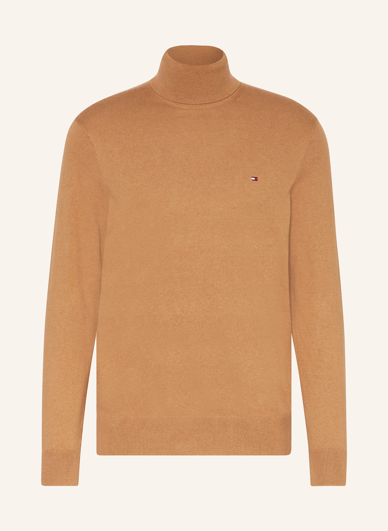 TOMMY HILFIGER Rollkragenpullover, Farbe: BRAUN (Bild 1)