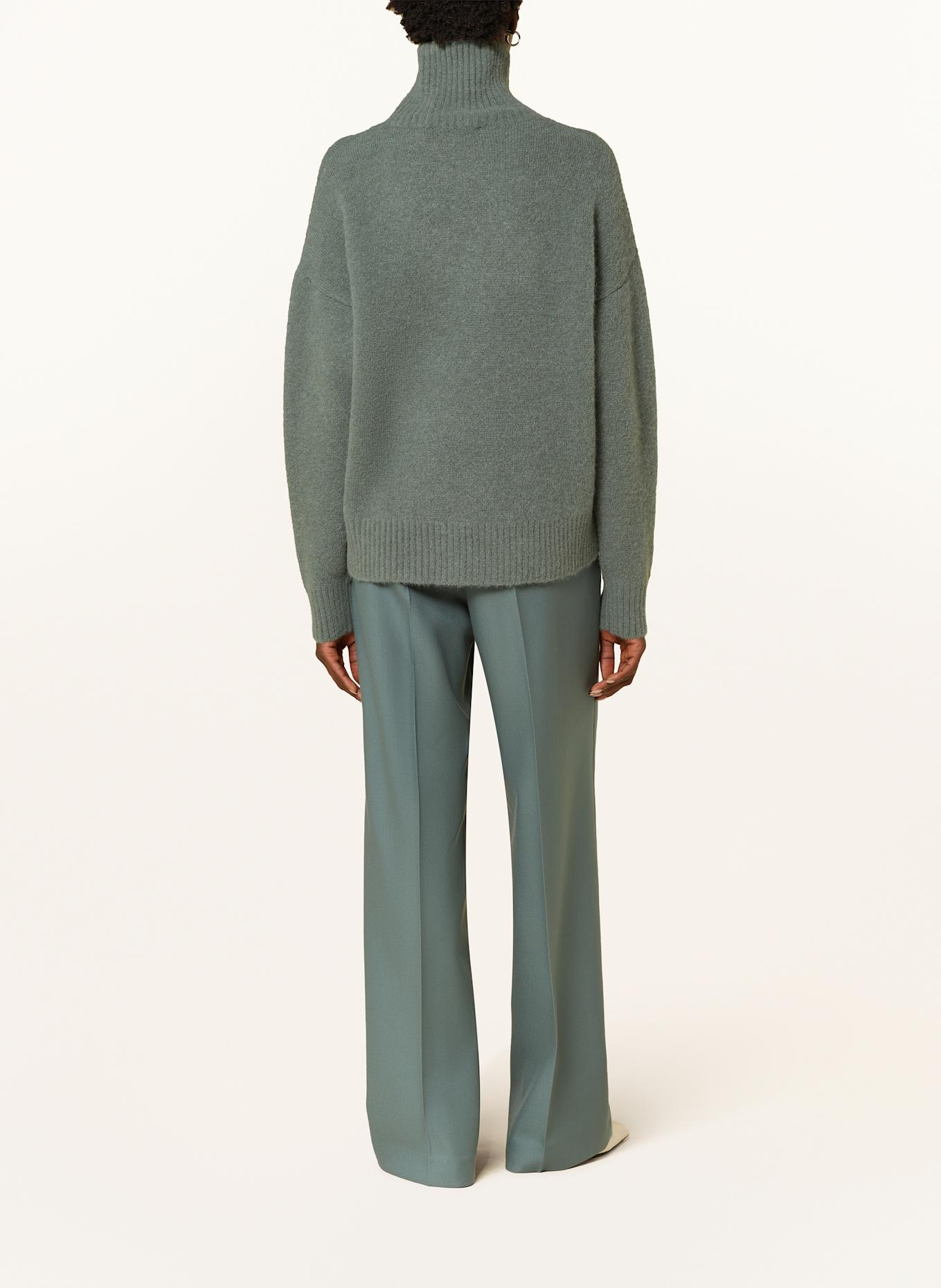 AMI PARIS Alpaka-Pullover: HELLGRÜN