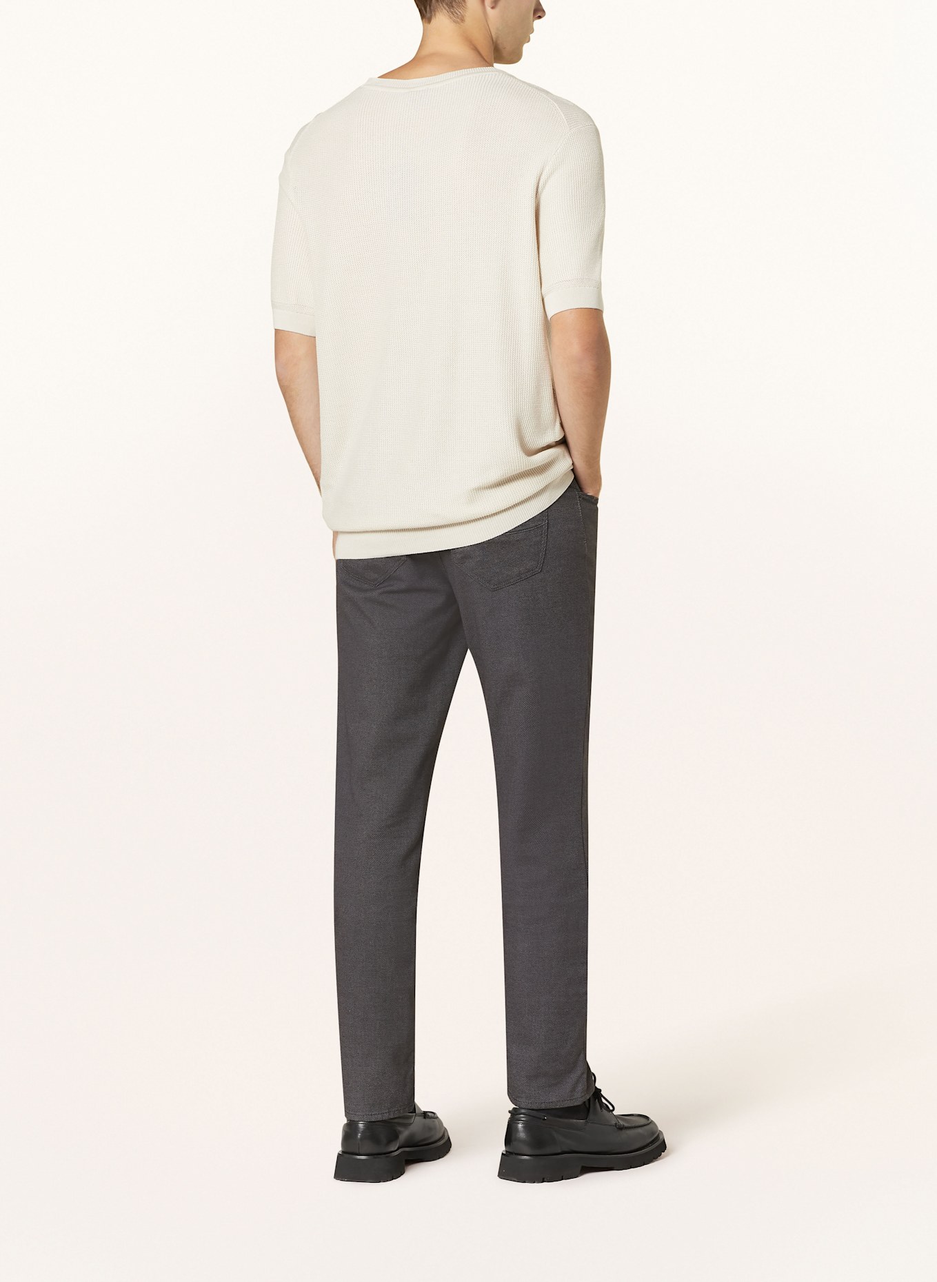 BRAX Hose CADIZ Straight Fit: DUNKELGRAU