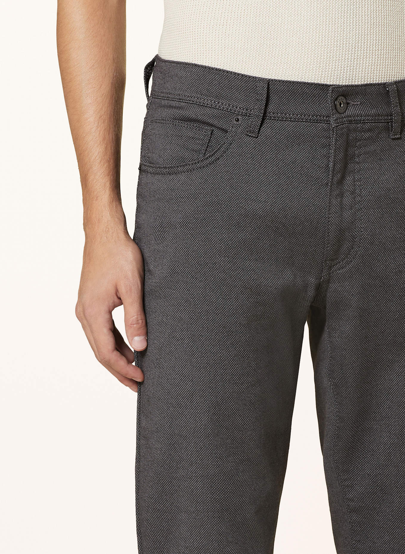 BRAX Hose CADIZ Straight Fit: DUNKELGRAU