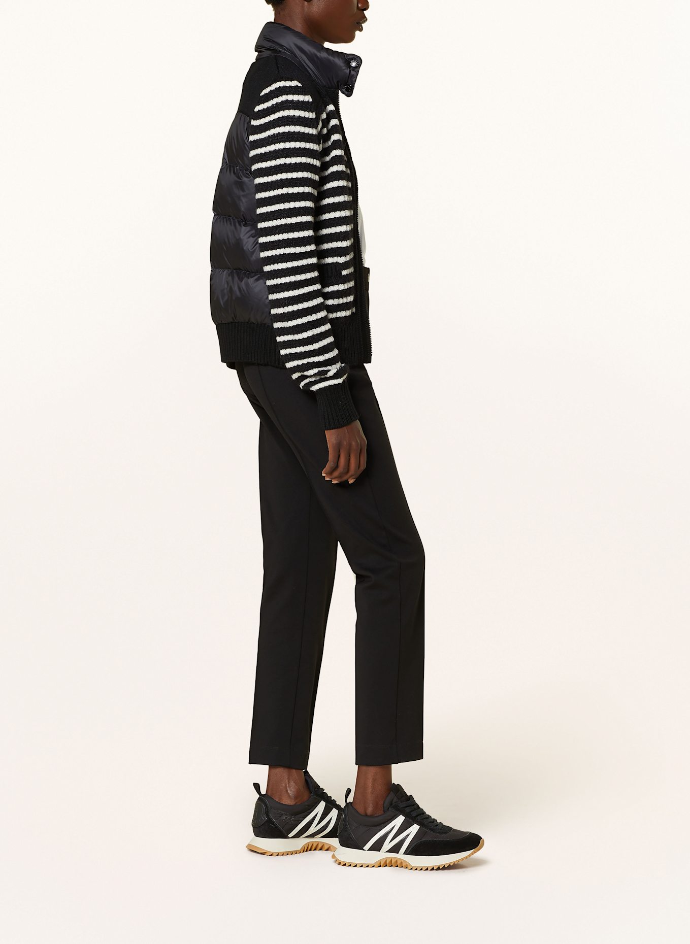 MONCLER Hose: SCHWARZ