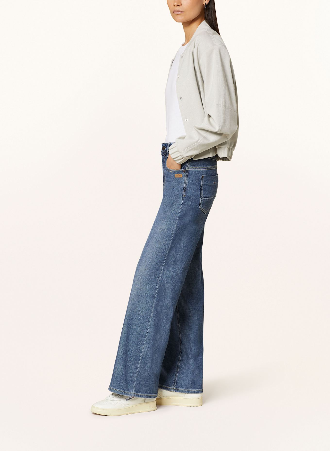 GANG Flared jeans AMELIE, Color: 7690 sharpe mid blue (Image 4)