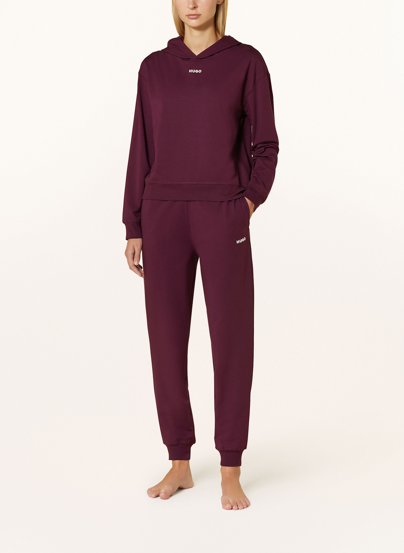 HUGO Lounge pants SHUFFLE, Color: DARK PURPLE (Image 2)