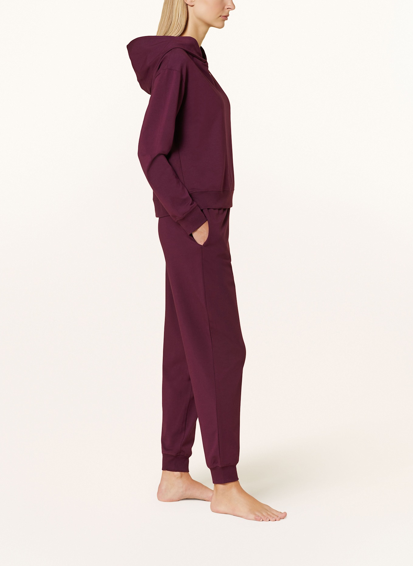 HUGO Lounge pants SHUFFLE, Color: DARK PURPLE (Image 4)