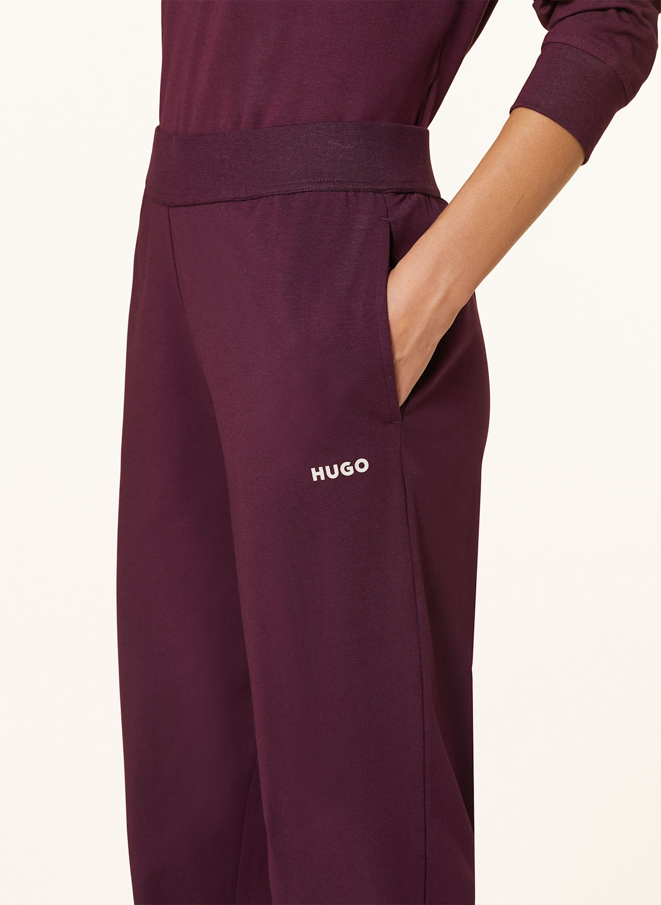 HUGO Lounge pants SHUFFLE, Color: DARK PURPLE (Image 5)