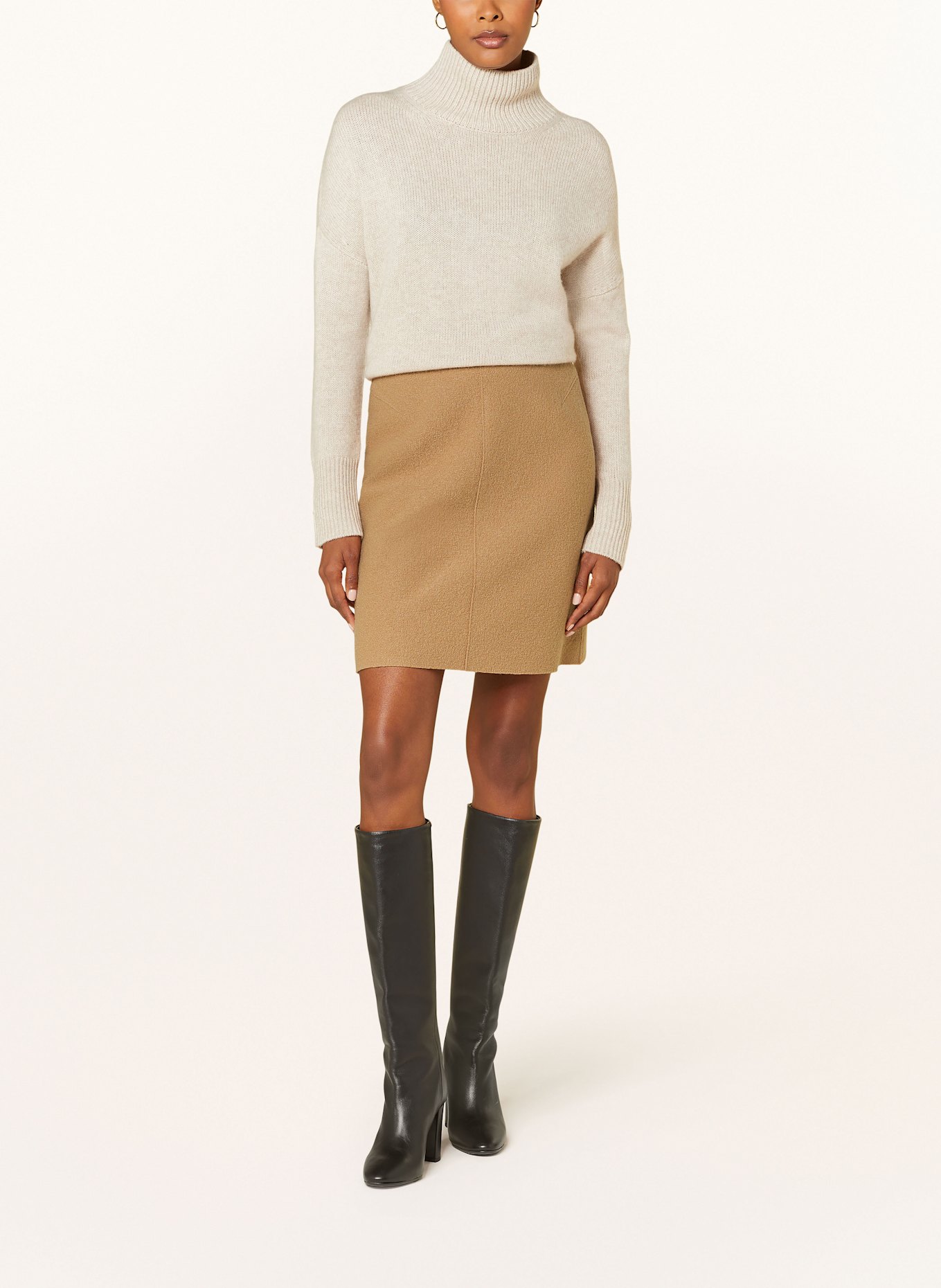 oui Skirt, Color: CAMEL (Image 2)