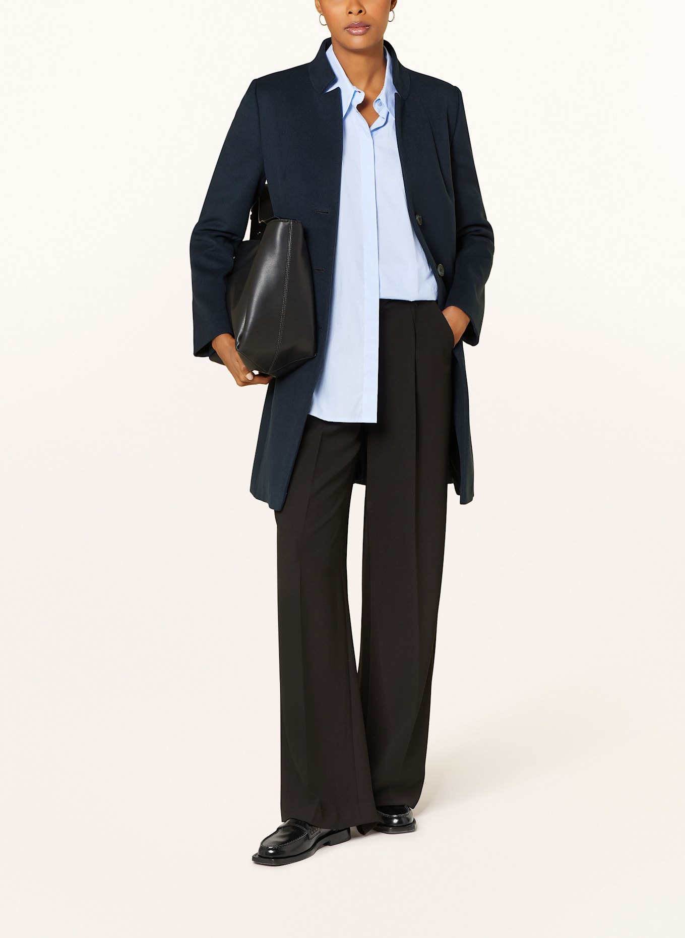 BETTY&CO Kabát: TMAVĚ MODRÁ