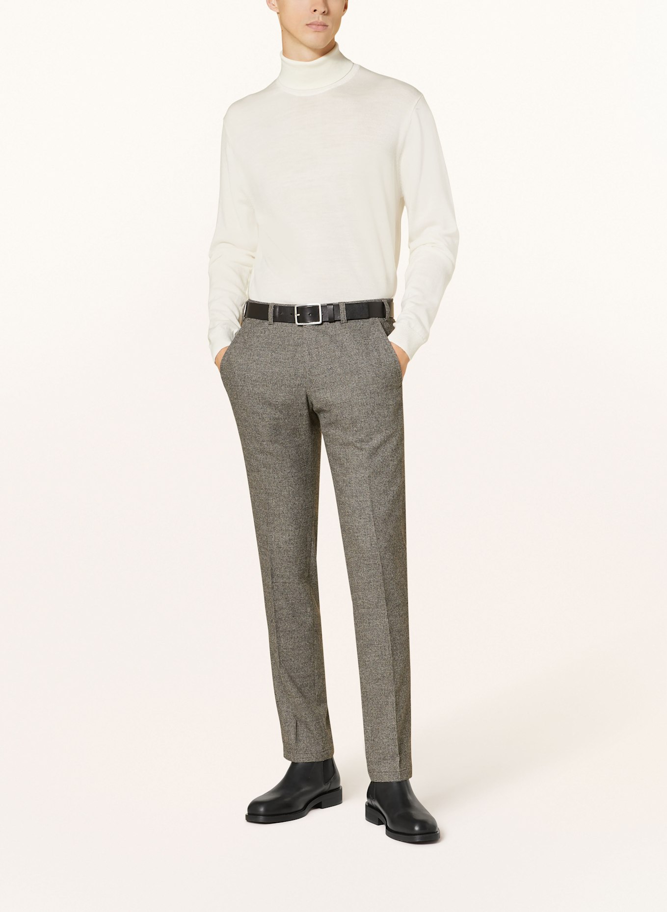pierre cardin Turtleneck sweater, Color: WHITE (Image 2)