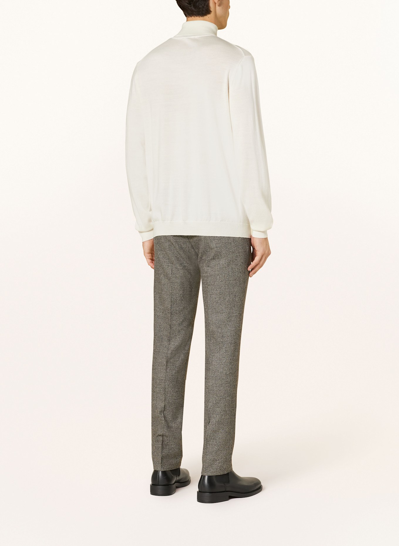 pierre cardin Turtleneck sweater, Color: WHITE (Image 3)