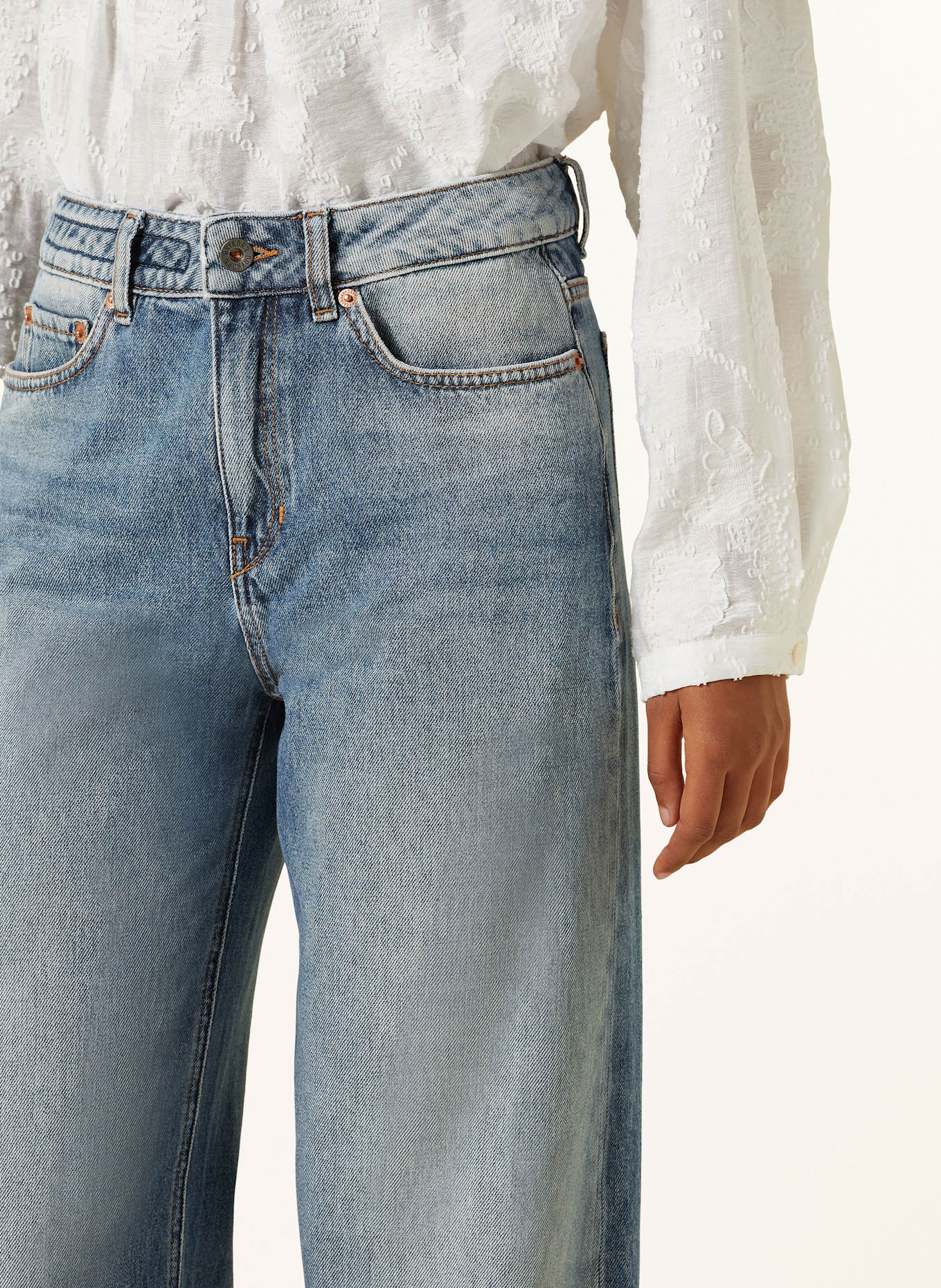 DRYKORN Wide Leg Jeans MEDLEY: 3560 blau