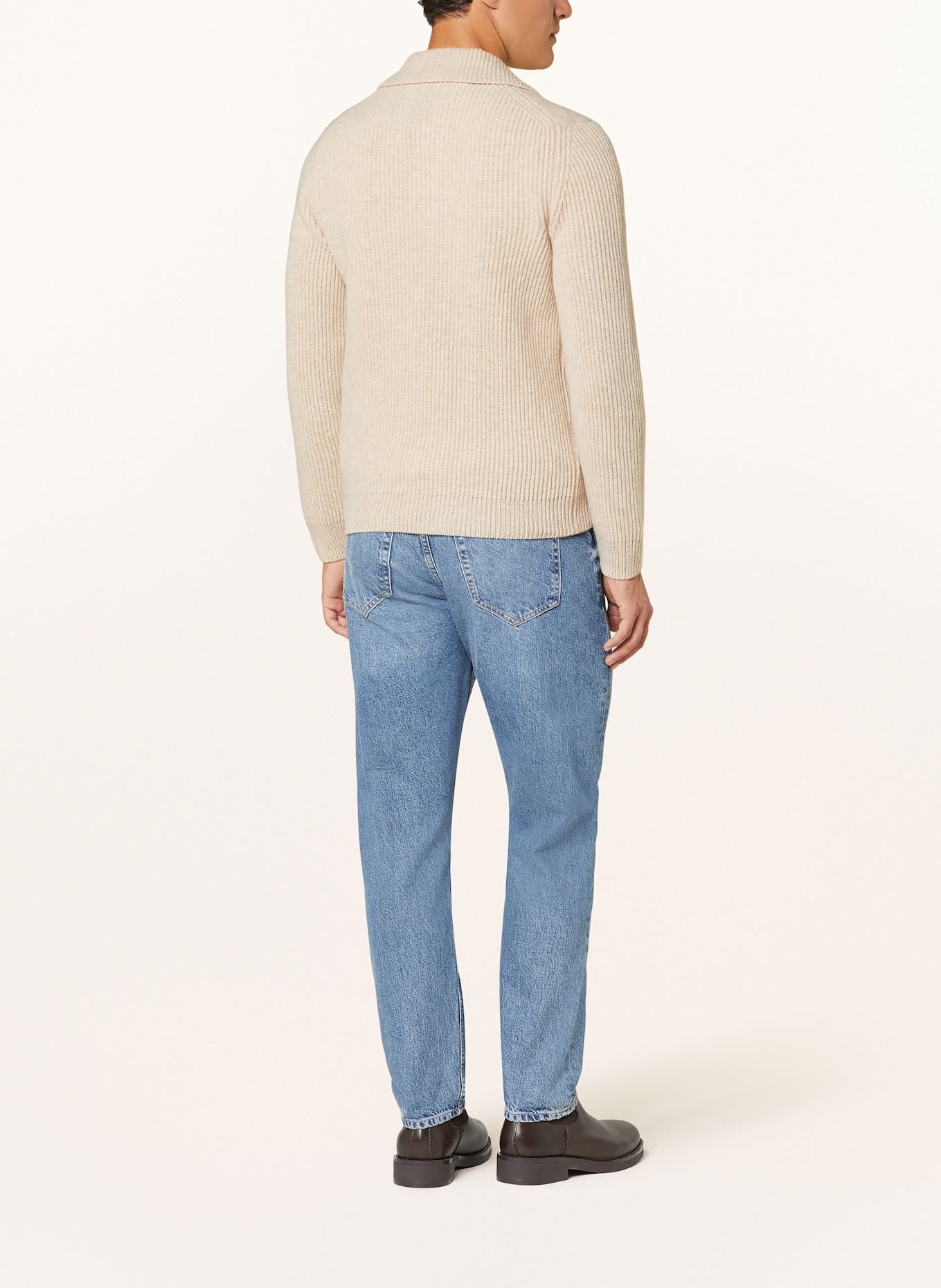 MAERZ MUENCHEN Half-zip sweater, Color: BEIGE (Image 3)