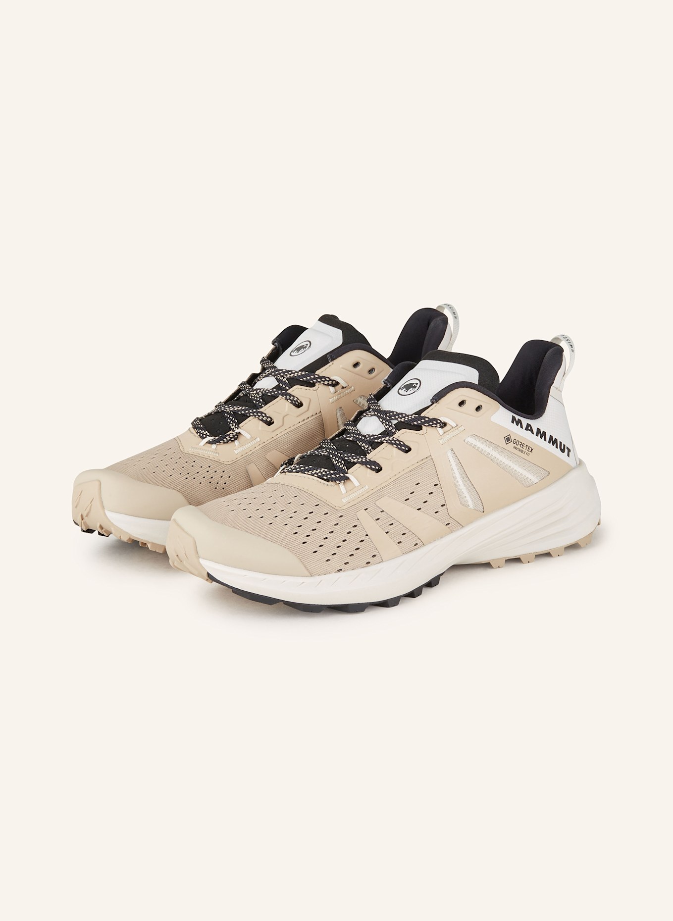 MAMMUT Trailrunning-Schuhe SAENTIS TR LOW GTX: BEIGE