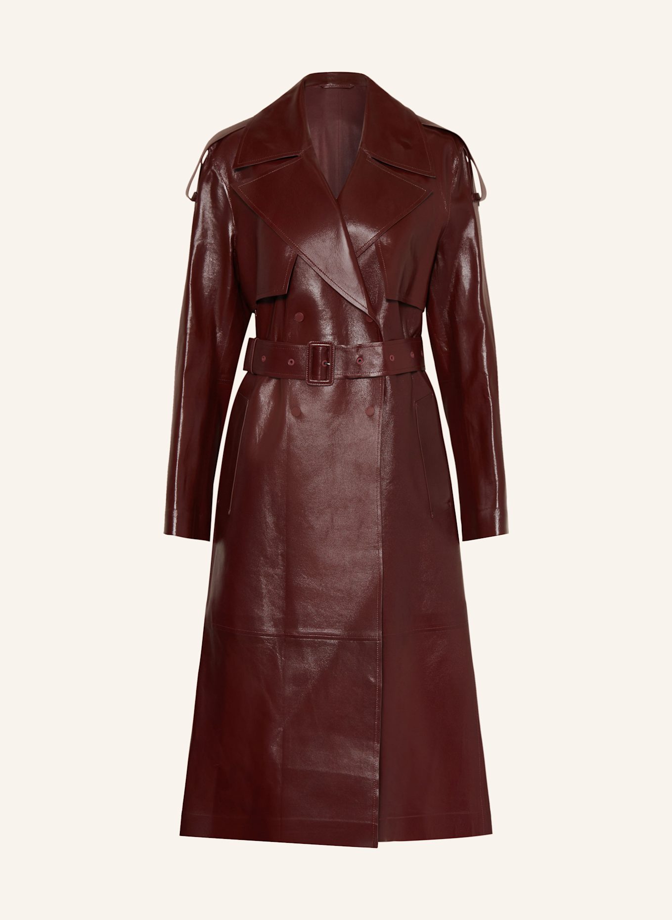 Mackage red leather jacket online