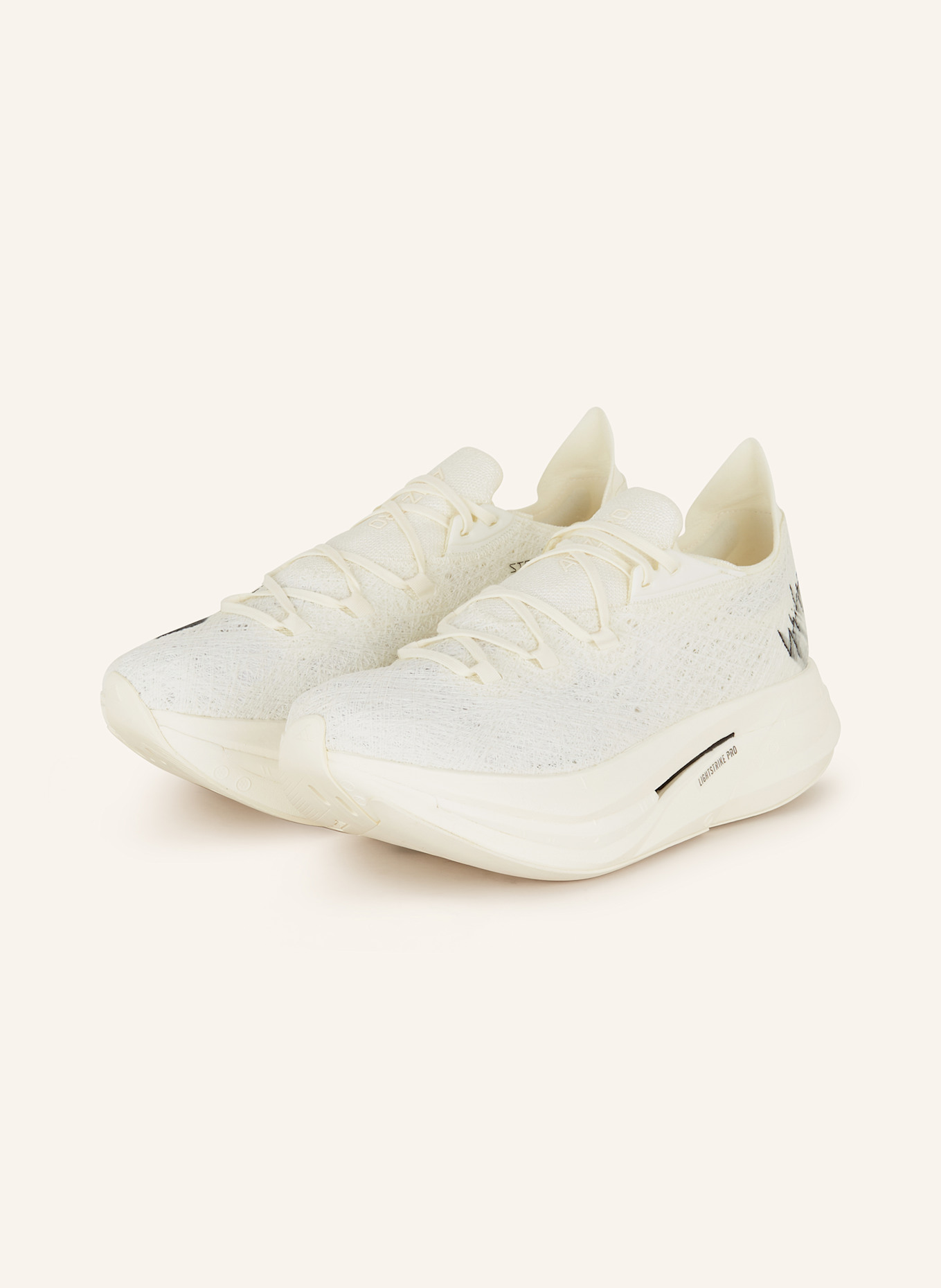 Y-3 Y-3 PRIME X 2 STRUNG running shoes, Color: WHITE/ BLACK (Image 1)