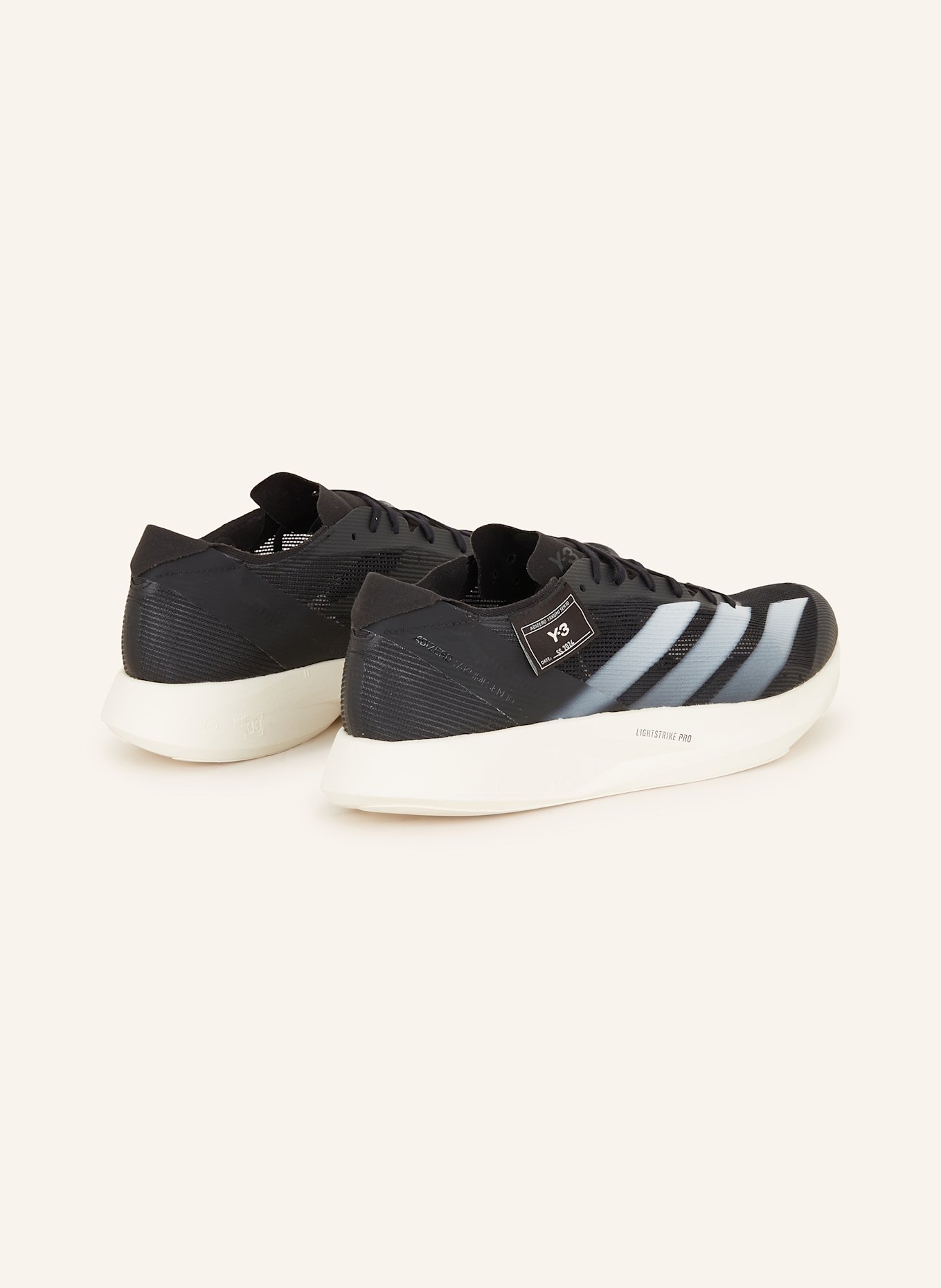 Y-3 Running shoes TAKUMI SEN 10, Color: BLACK/ ECRU (Image 2)