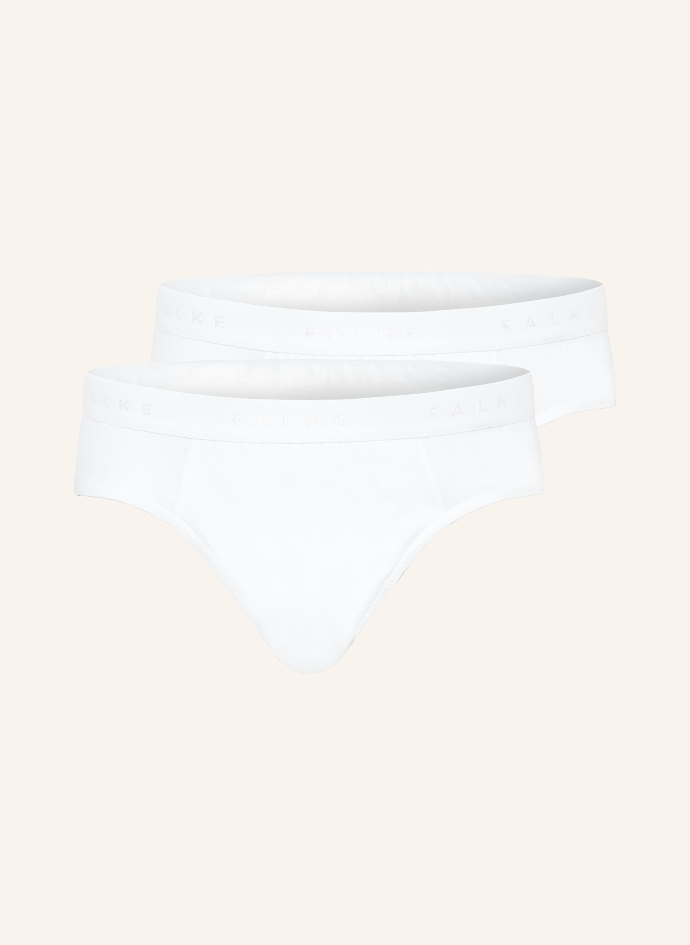 FALKE 2er-Pack Slips DAILY COMFORT: WEISS