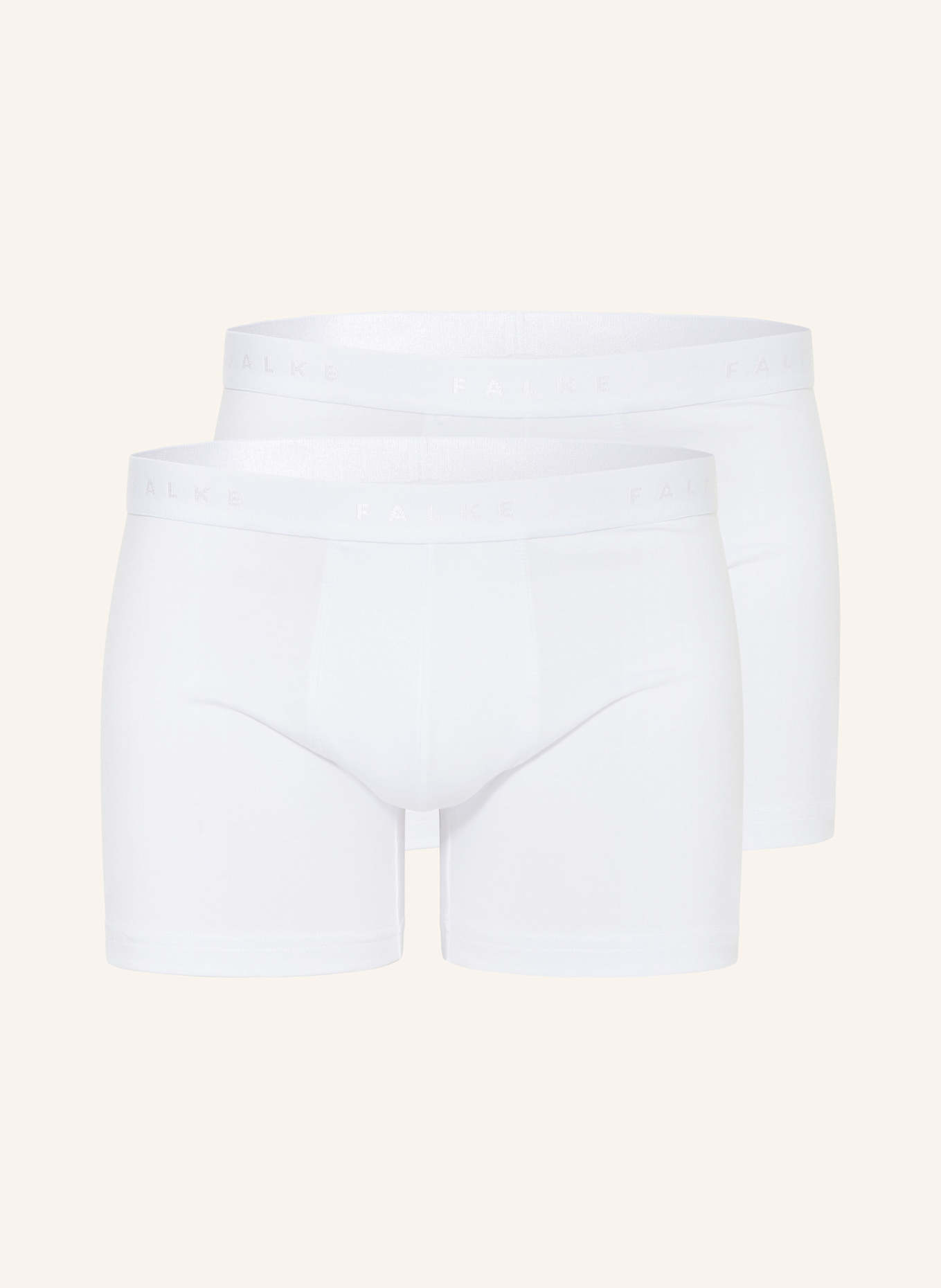 FALKE 2-Asana Pocket Bike Shorts DAILY COMFORT: WHITE