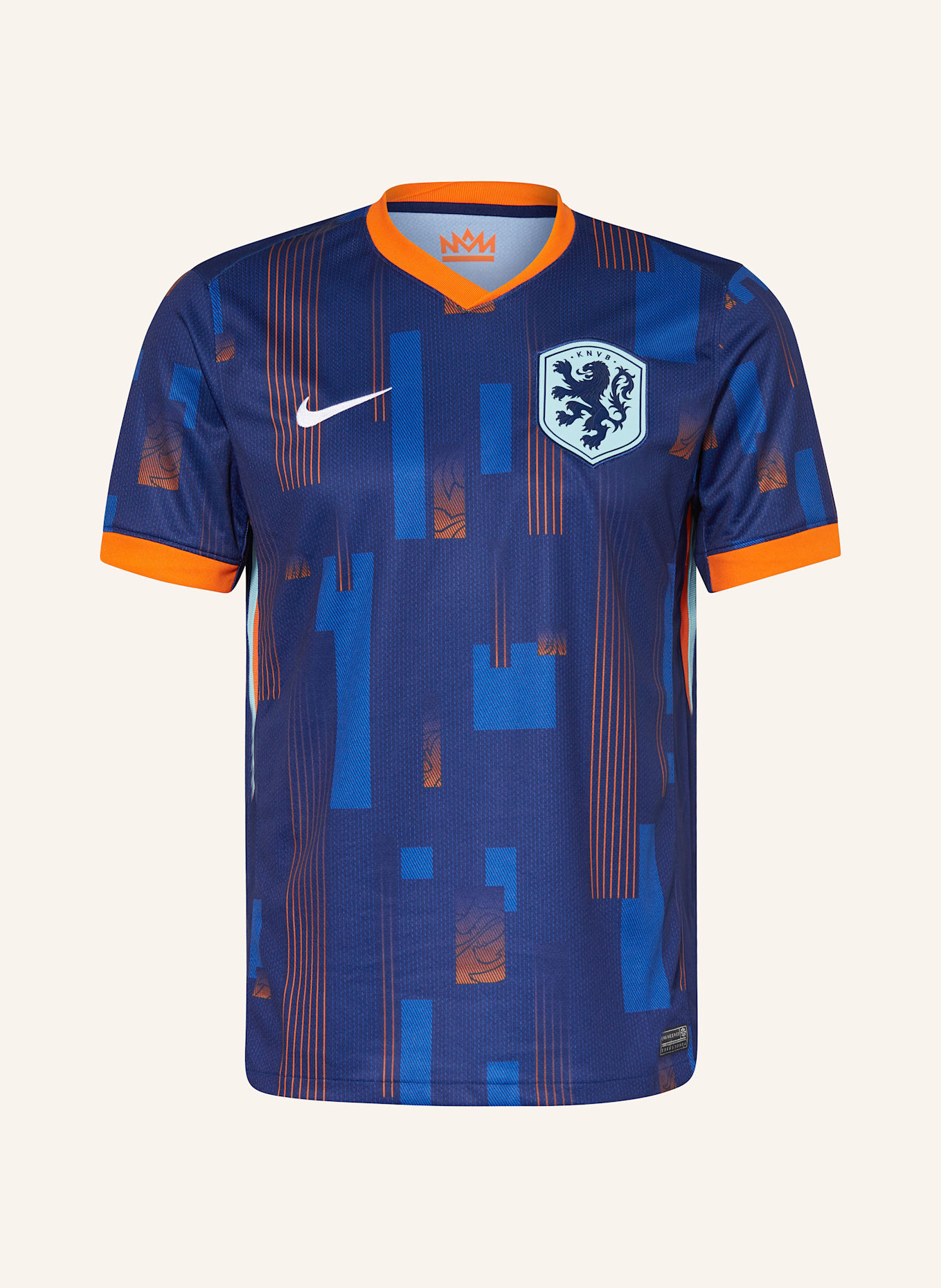 Nike Away kit NETHERLANDS 2024 25 in blue dark blue orange