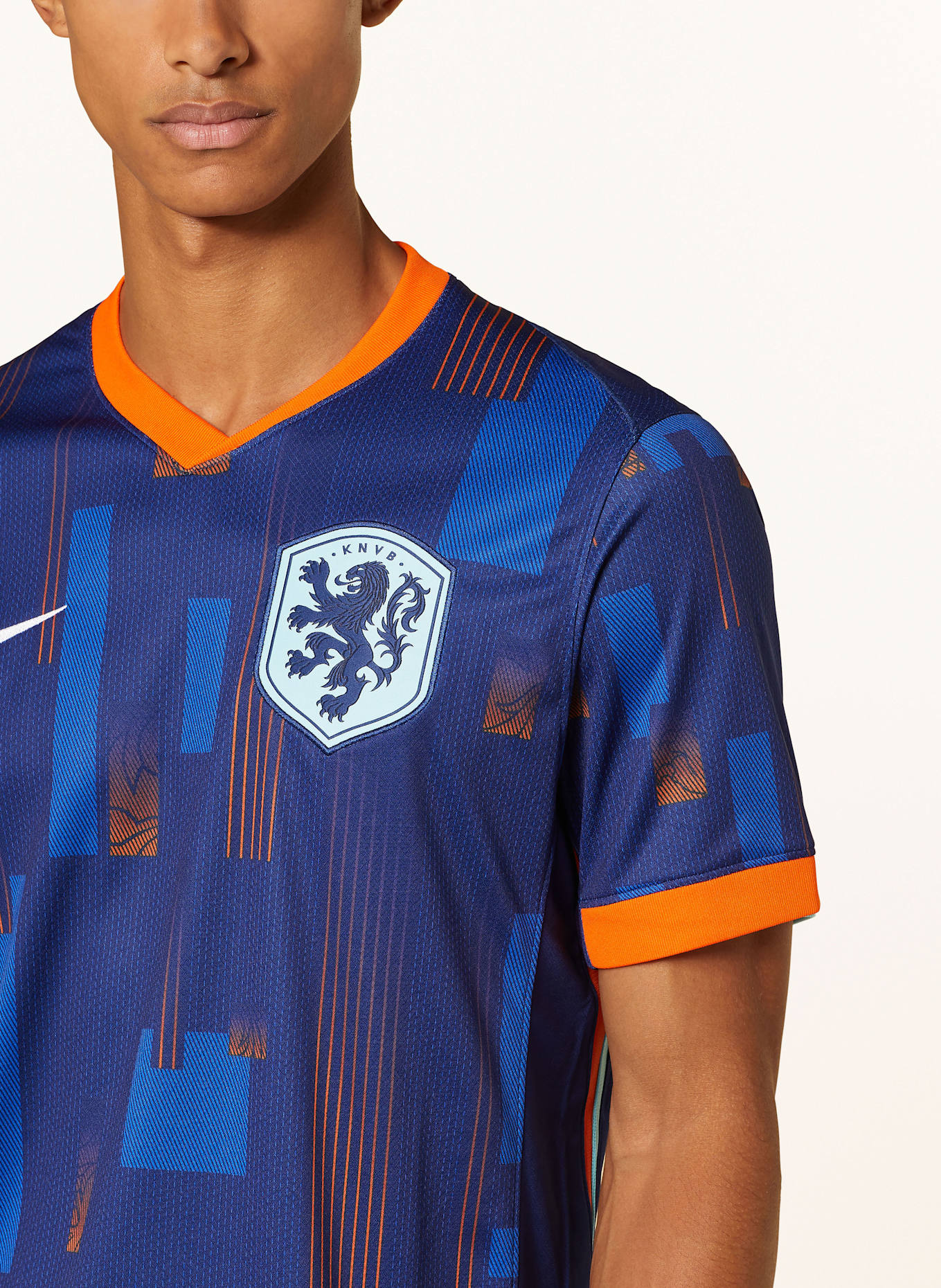 Blue and orange nike shirt new arrivals