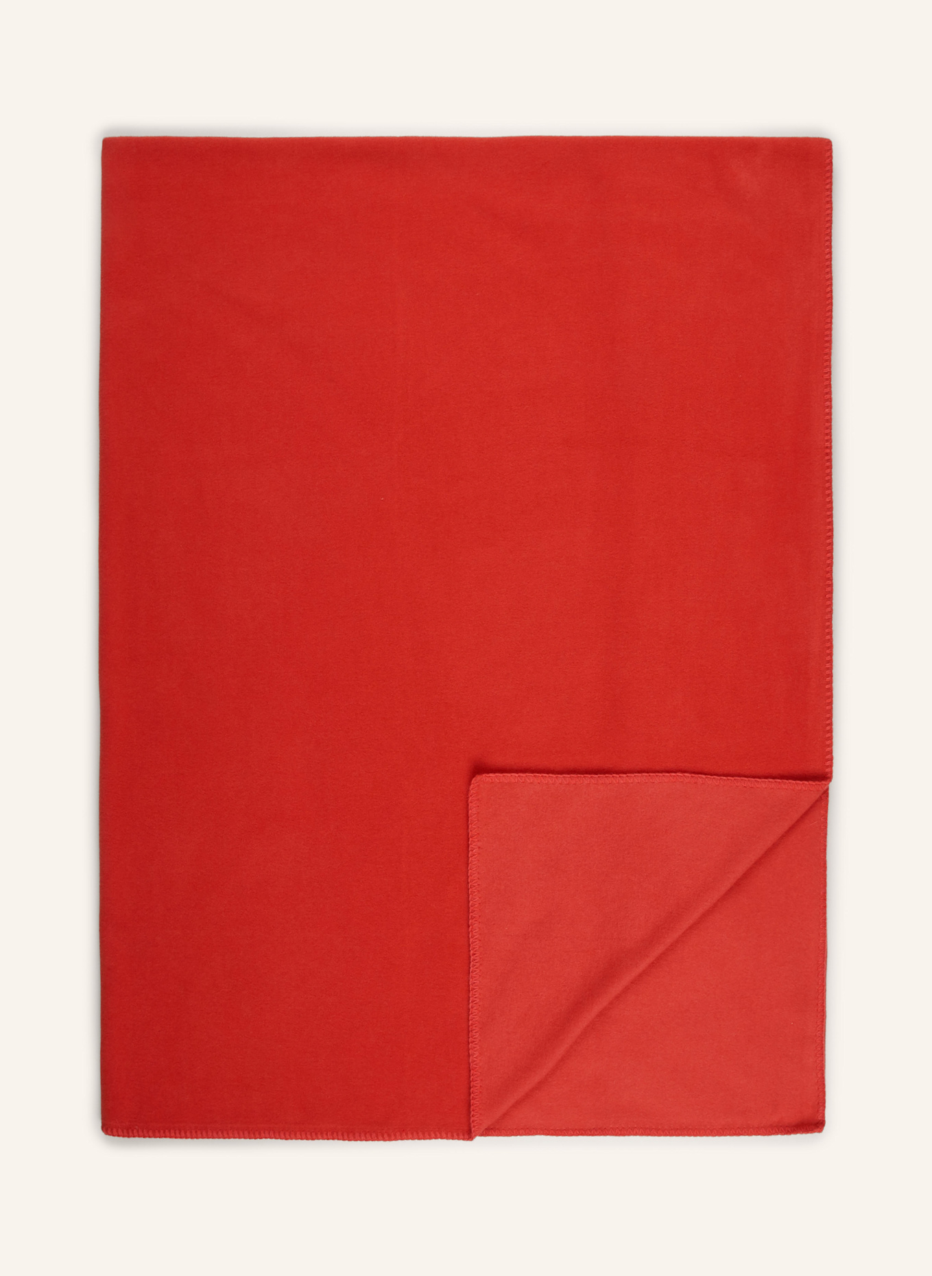 zoeppritz Plaid SOFT-FLEECE: ROT