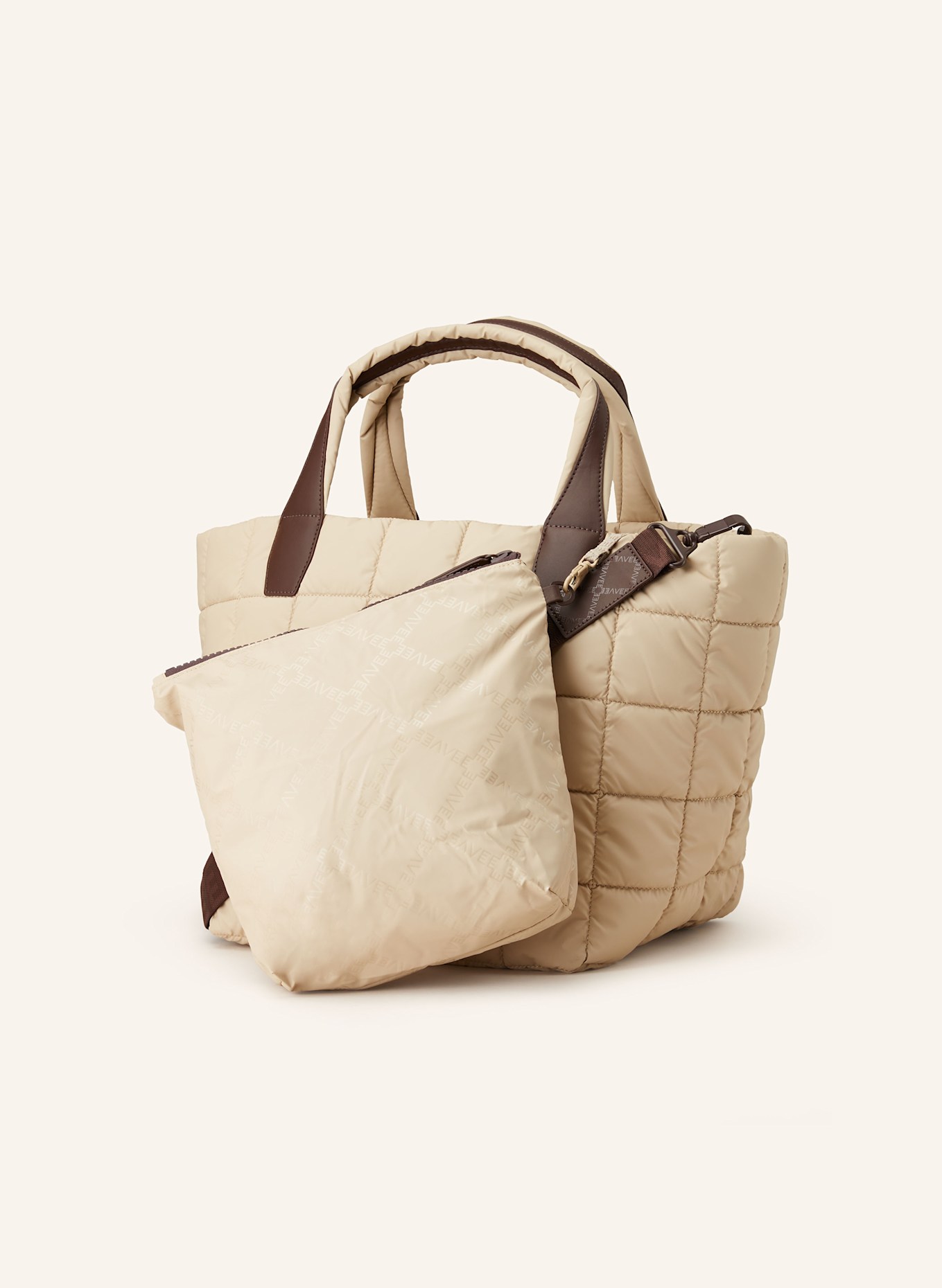 Vee Collective Shopper PORTER TOTE MEDIUM, Farbe: HELLBRAUN (Bild 3)