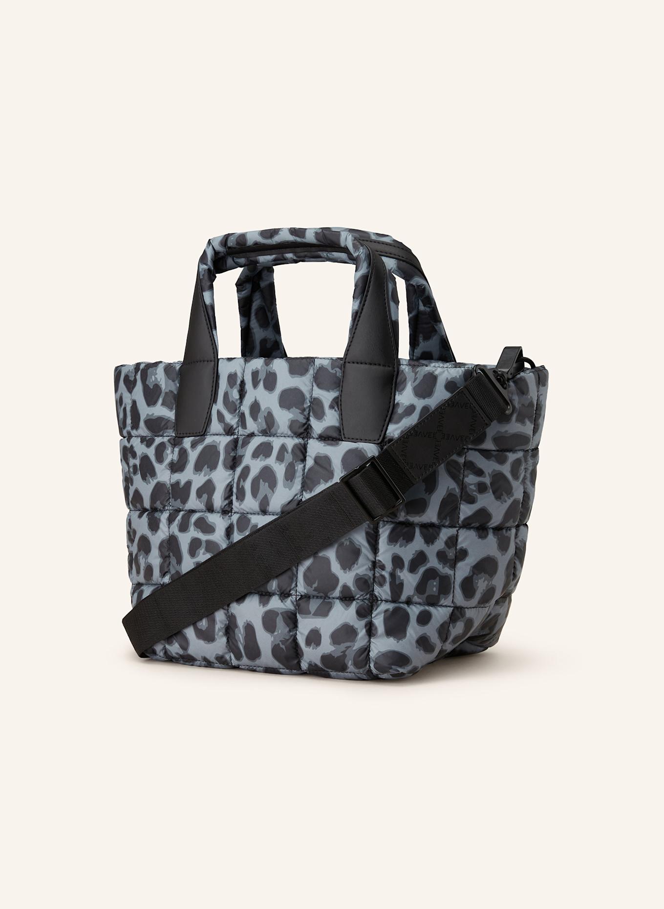 Vee Collective Shopper PORTER TOTE SMALL mit Pouch, Farbe: SCHWARZ/ GRAU/ HELLGRAU (Bild 2)