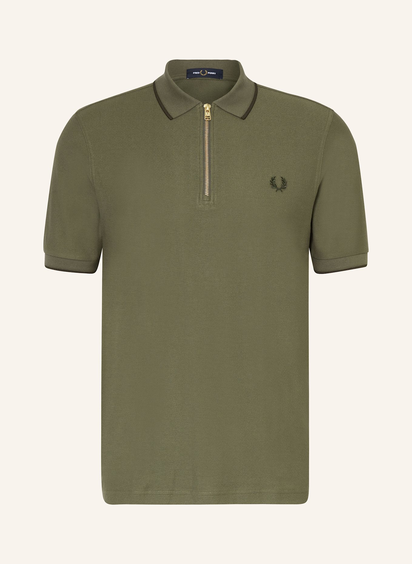 FRED PERRY Polo shirt, Color: DARK GREEN (Image 1)