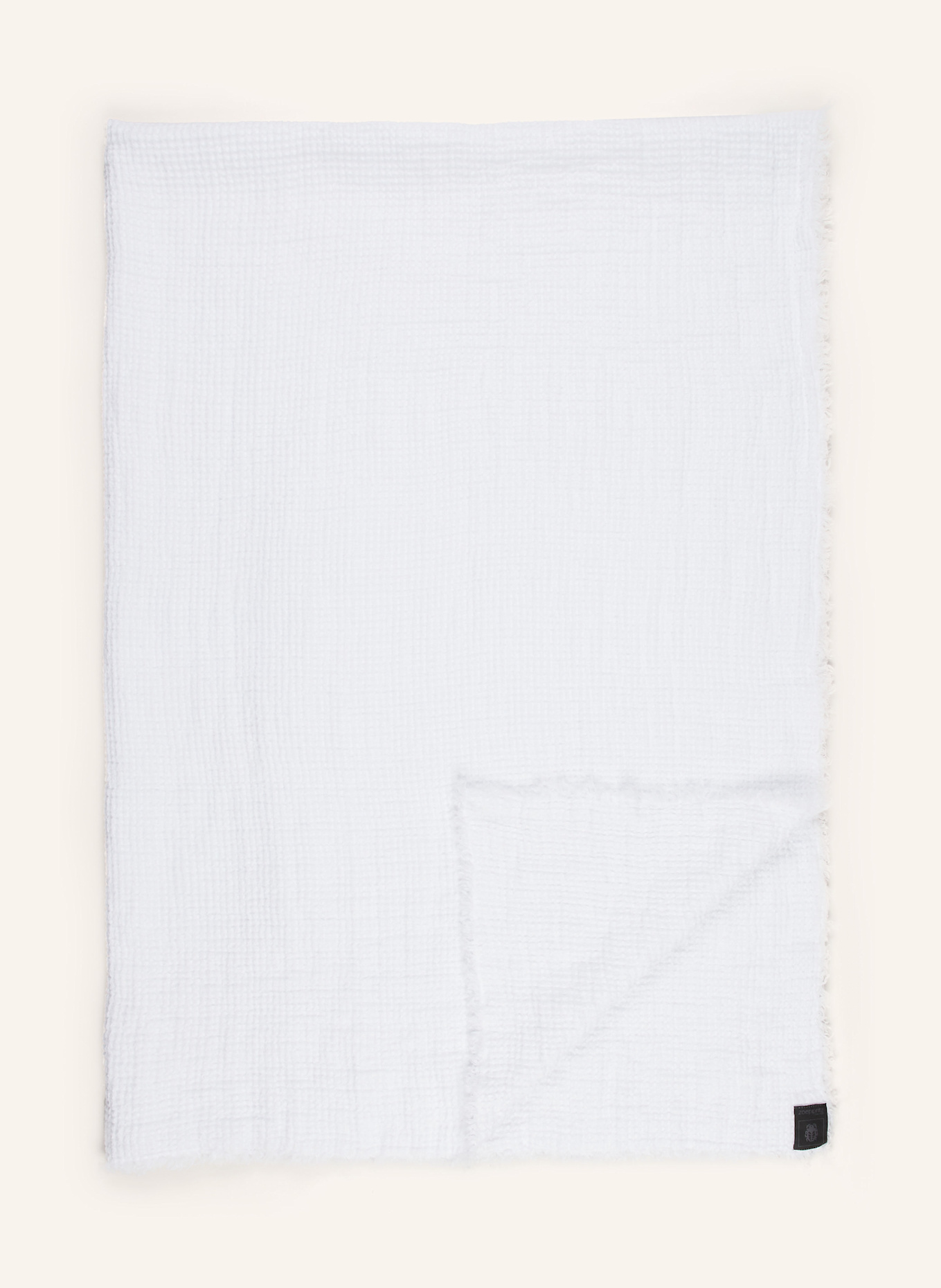 zoeppritz Linen throw HONEYBEE, Color: WHITE (Image 1)