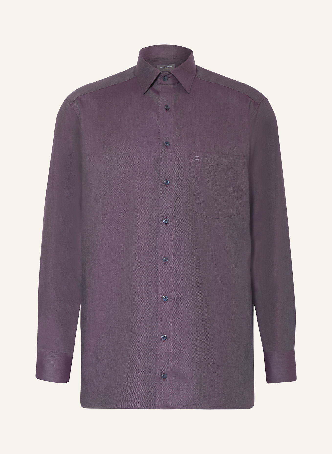 OLYMP Hemd Luxor comfort fit: DUNKELLILA