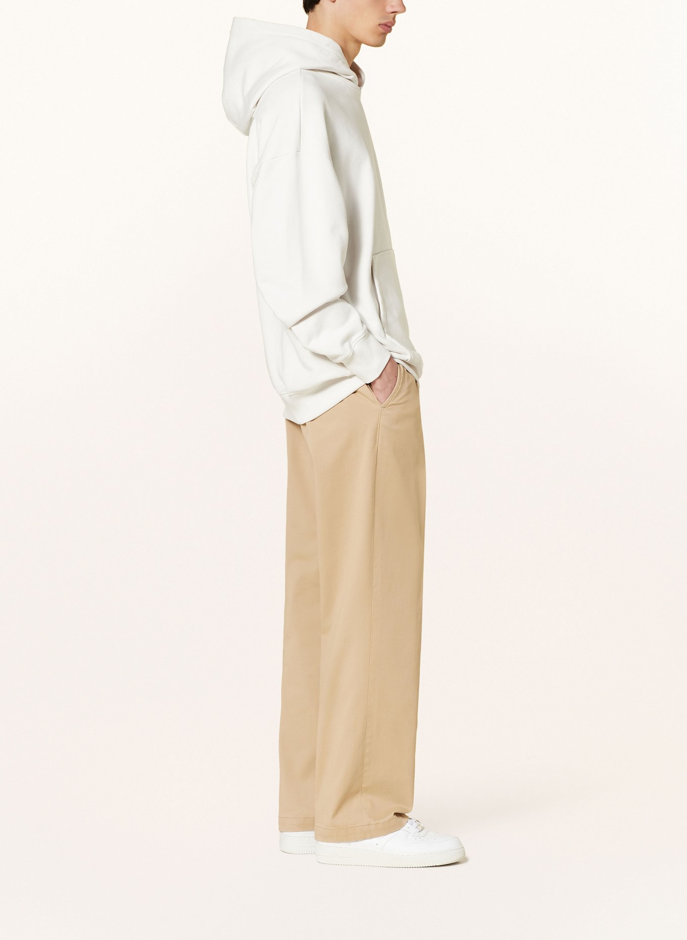 HUGO BLUE Hoodie NAZARDO, Color: WHITE (Image 4)