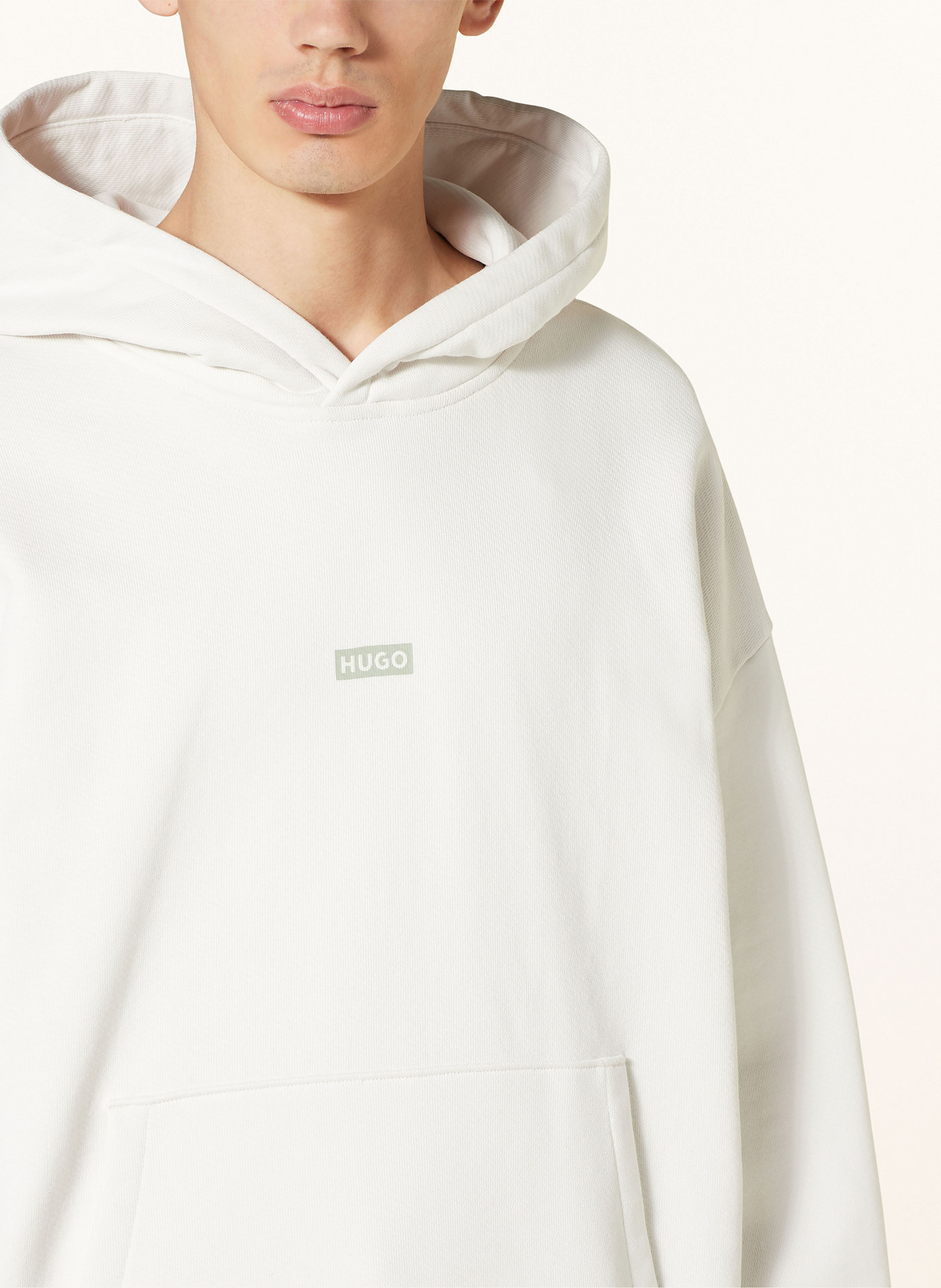 HUGO BLUE Hoodie NAZARDO, Color: WHITE (Image 5)