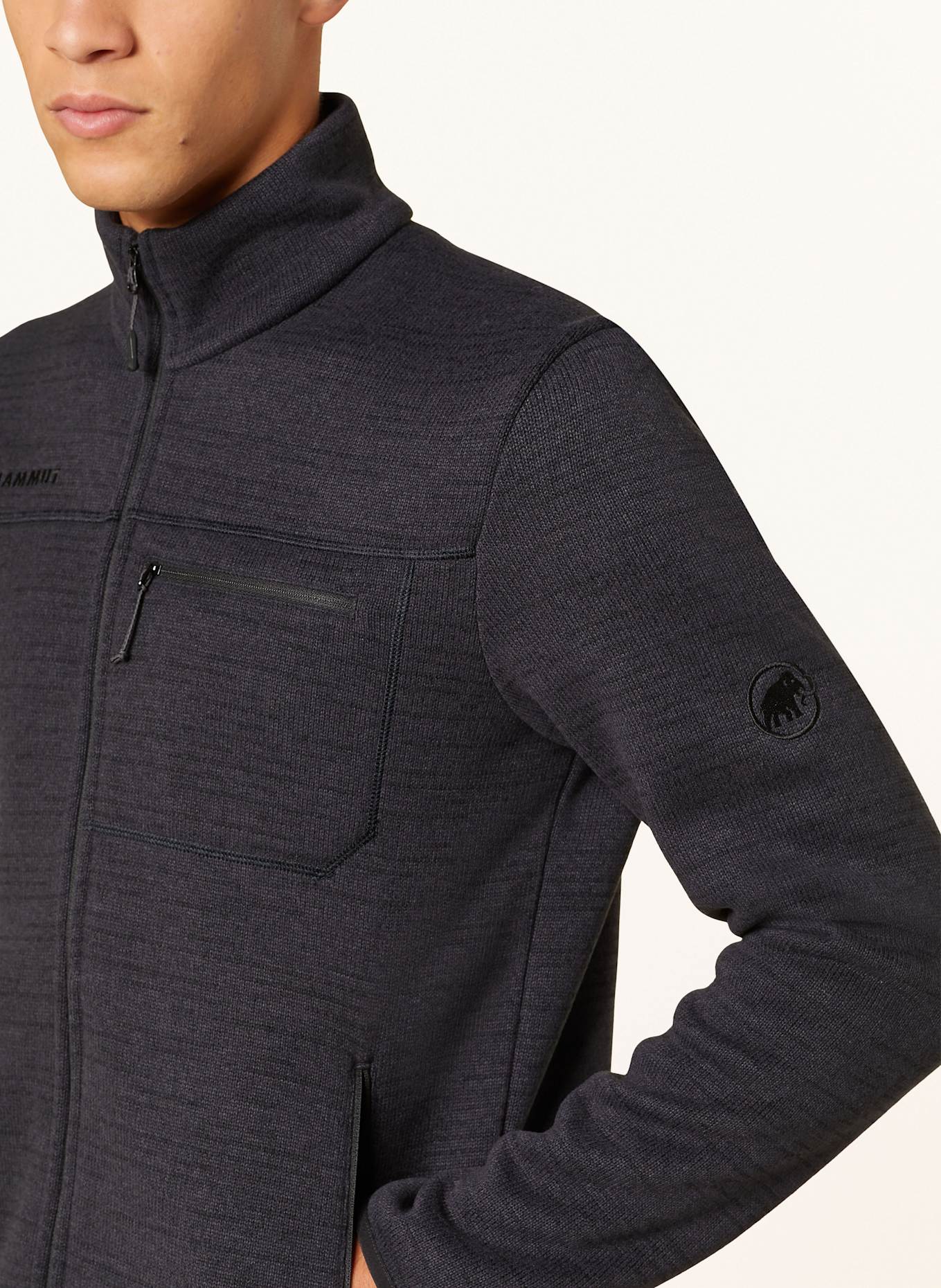 MAMMUT Midlayer-Jacke ARCTIC IV: SCHWARZ