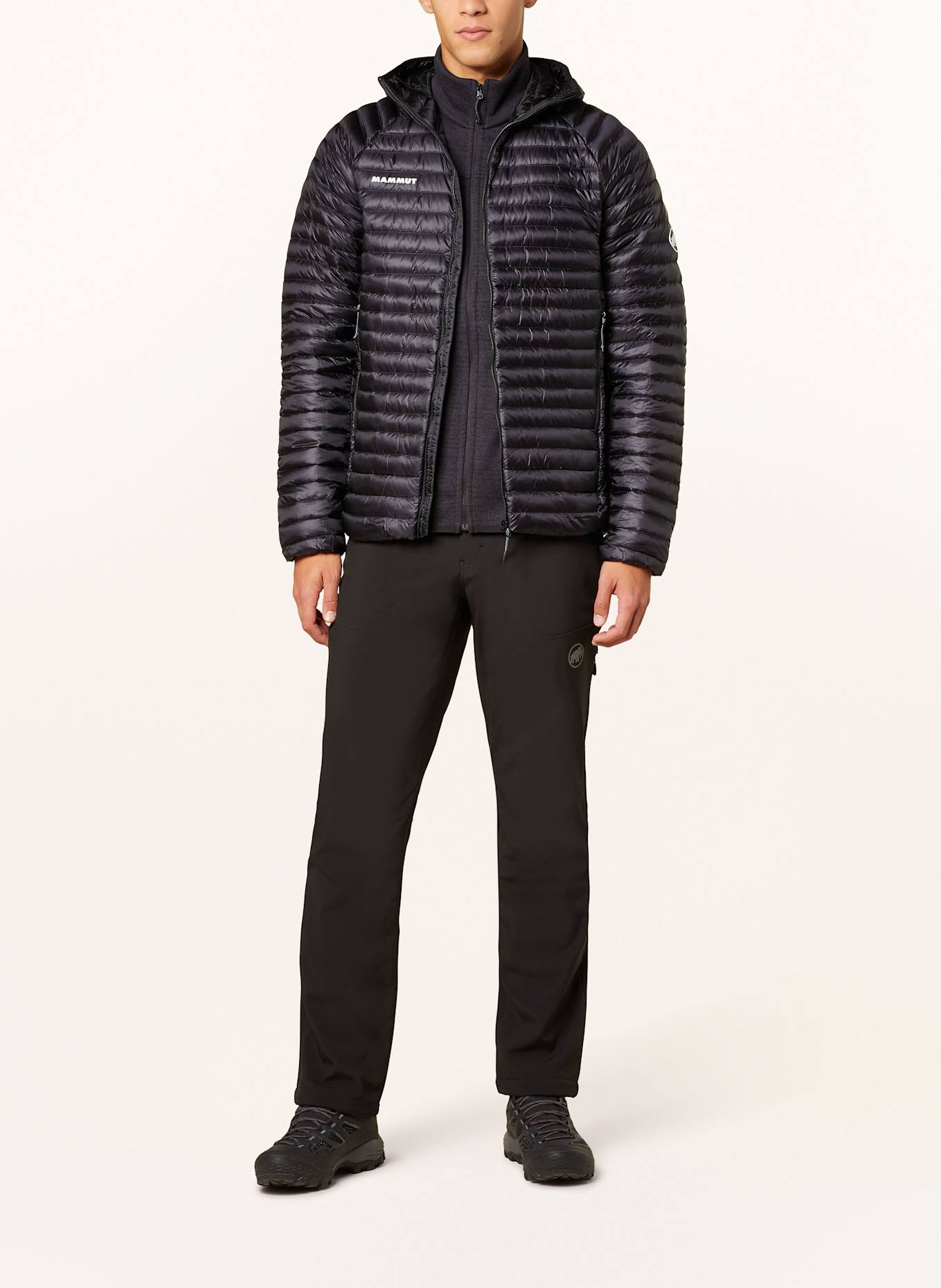 MAMMUT Midlayer-Jacke ARCTIC IV: SCHWARZ