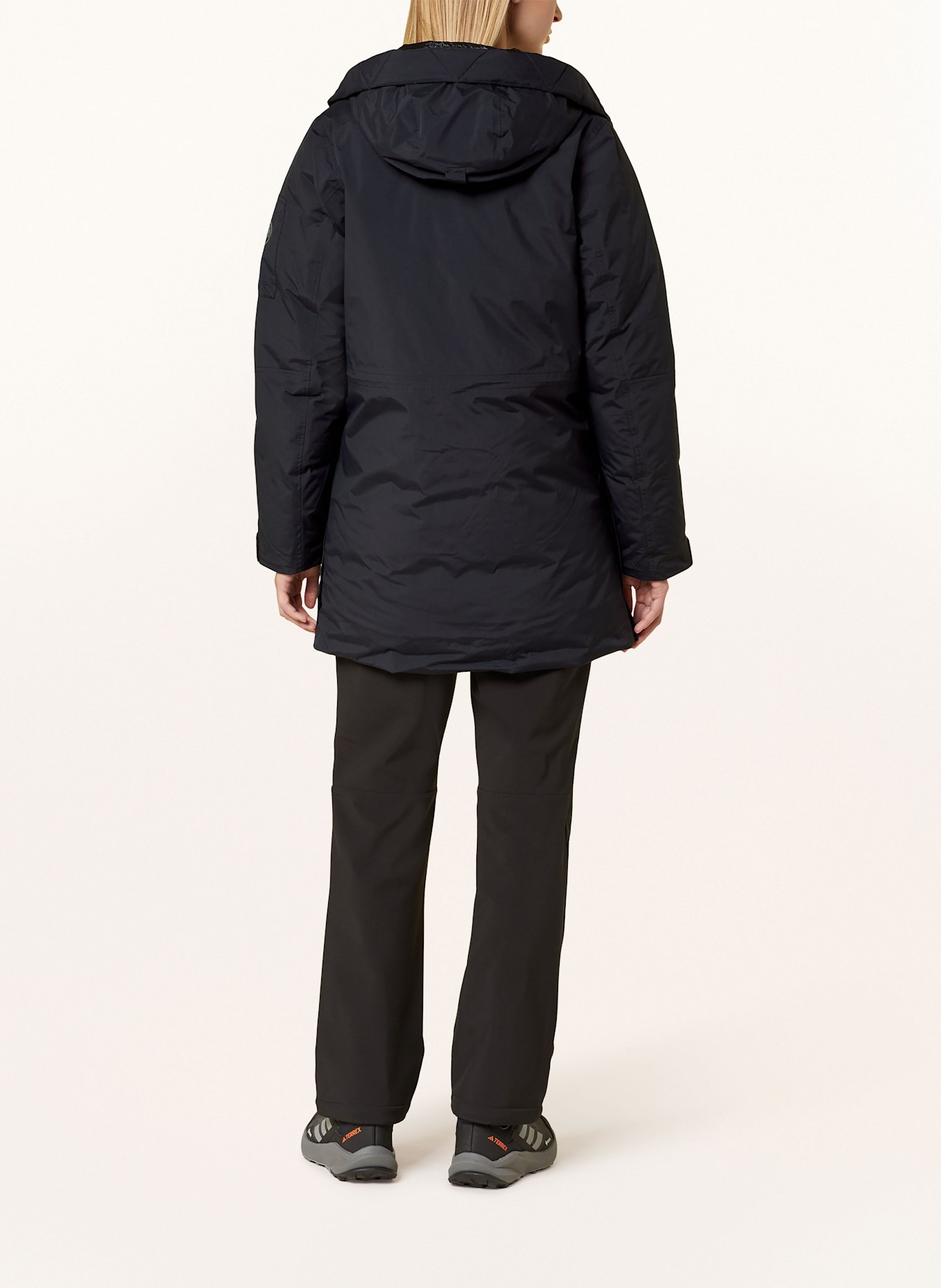 MAMMUT Parka FLOEBERG: SCHWARZ