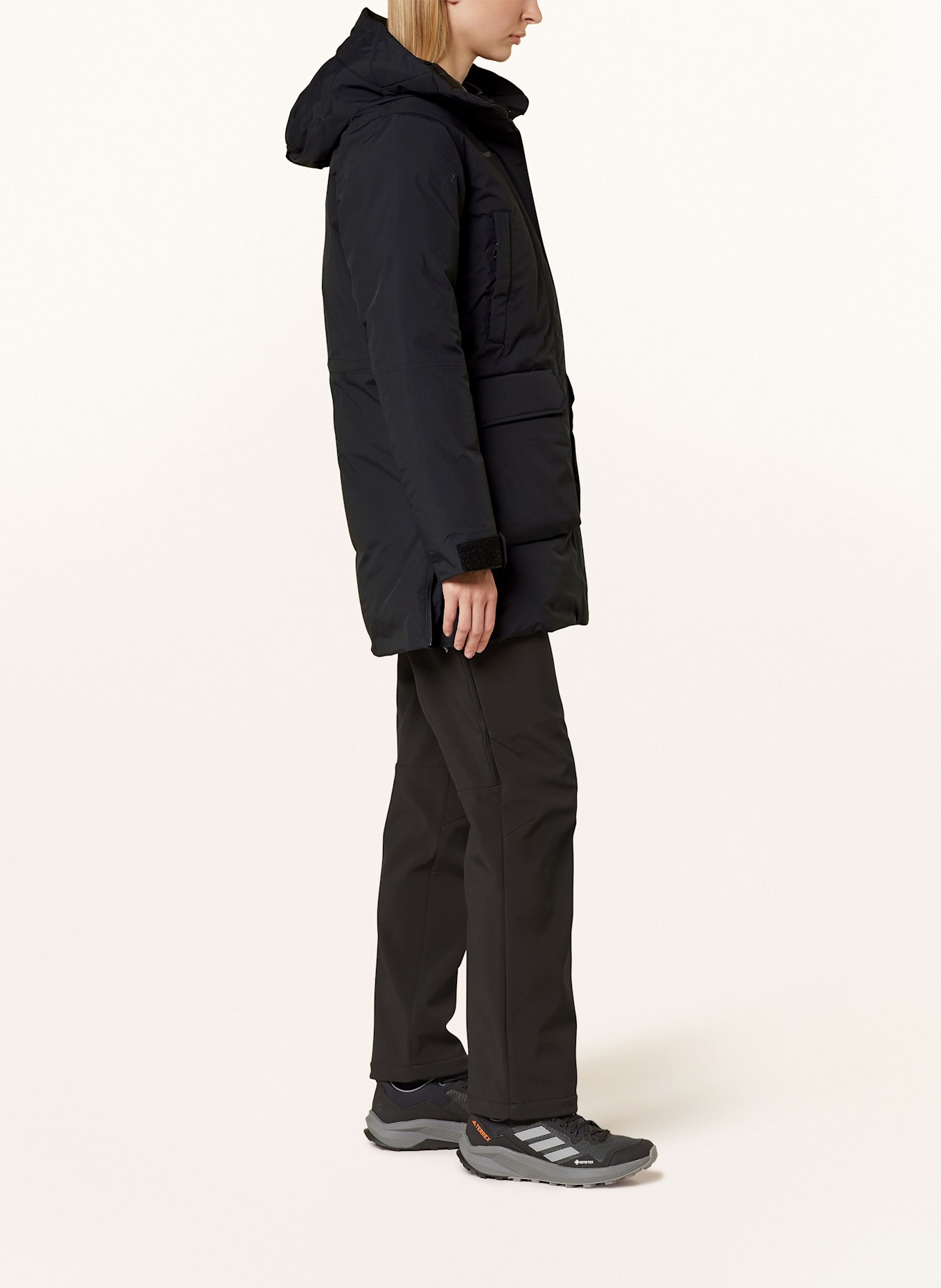 MAMMUT Parka FLOEBERG: SCHWARZ