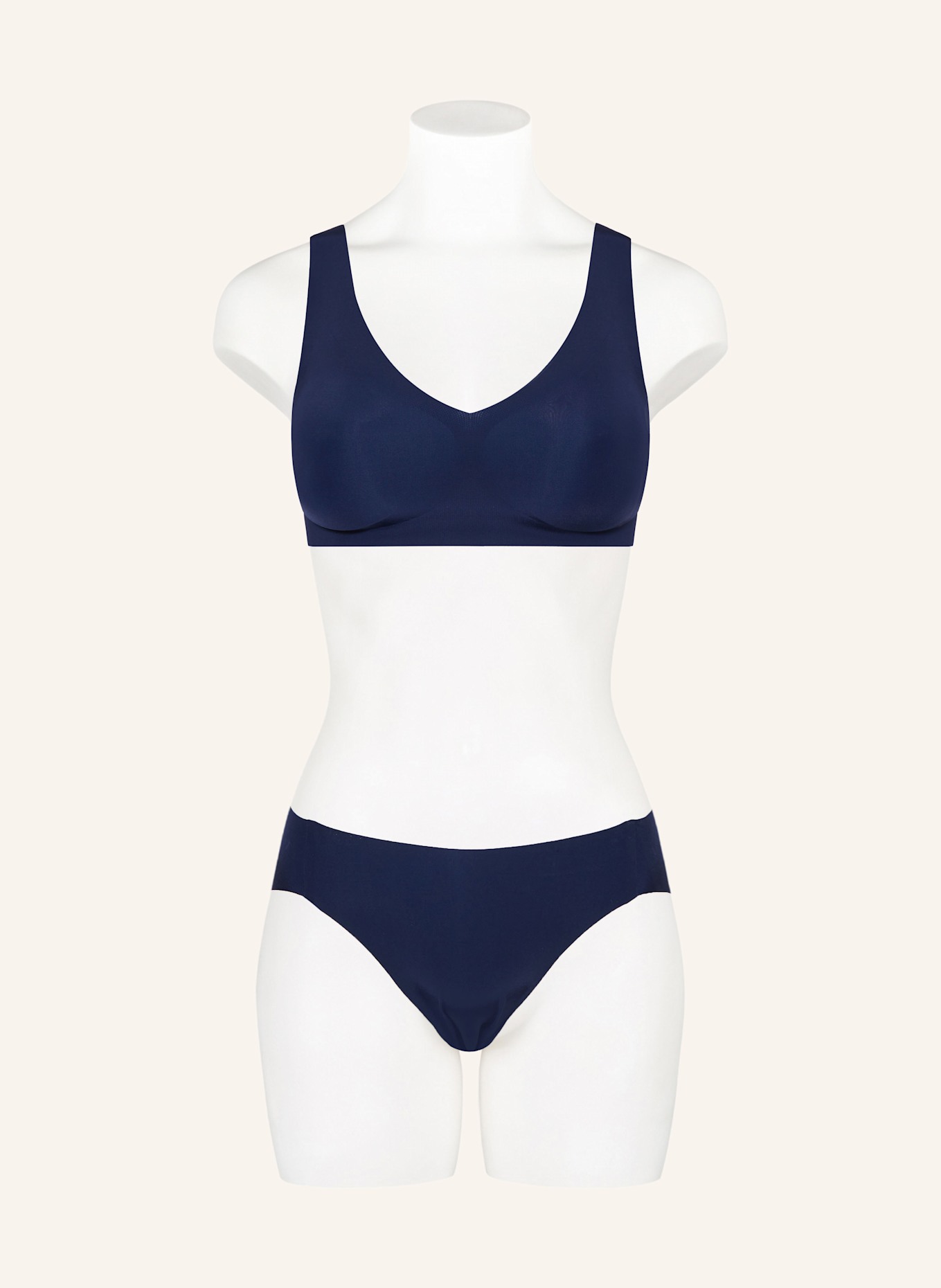sloggi Bustier podprsenka ZERO FEEL 2.0: TMAVĚ MODRÁ
