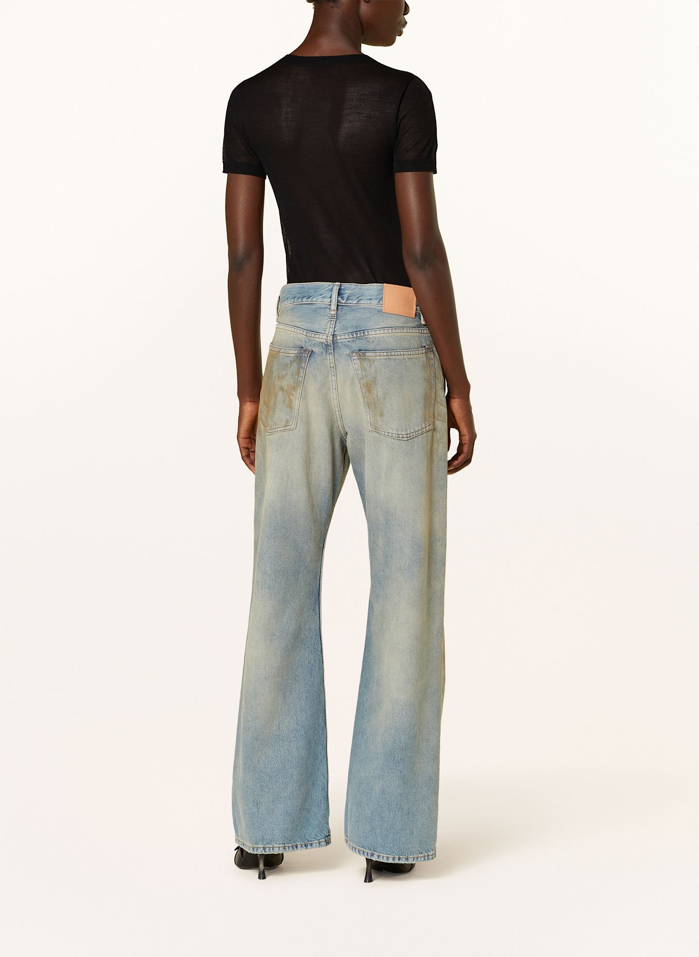 Acne Studios T-shirt: CZARNY