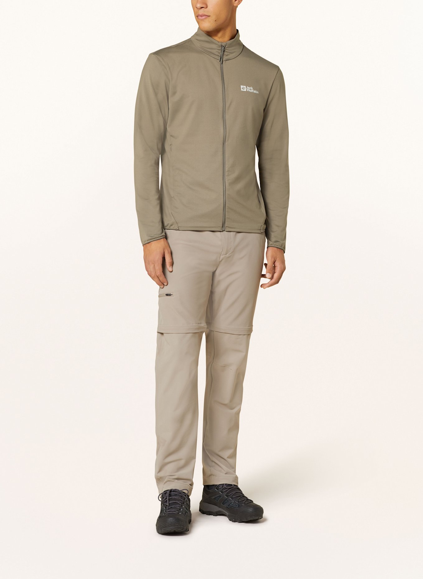 Jack Wolfskin Midlayer-Jacke PRELIGHT TRAIL: DUNKELBRAUN
