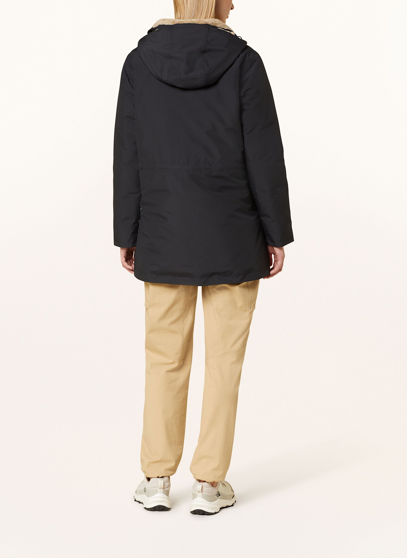 Jack Wolfskin Daunenparka WINTERTOR: SCHWARZ