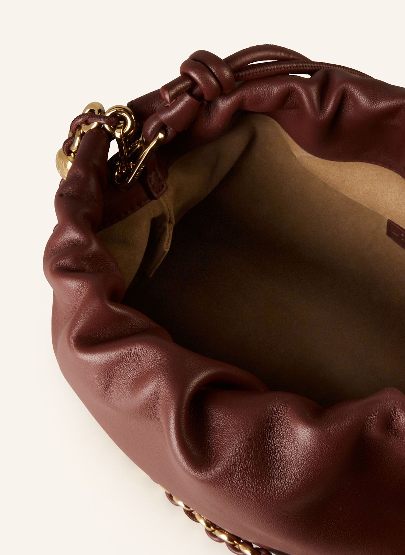 LOEWE Clutch FLAMENCO, Farbe: DUNKELROT (Bild 3)