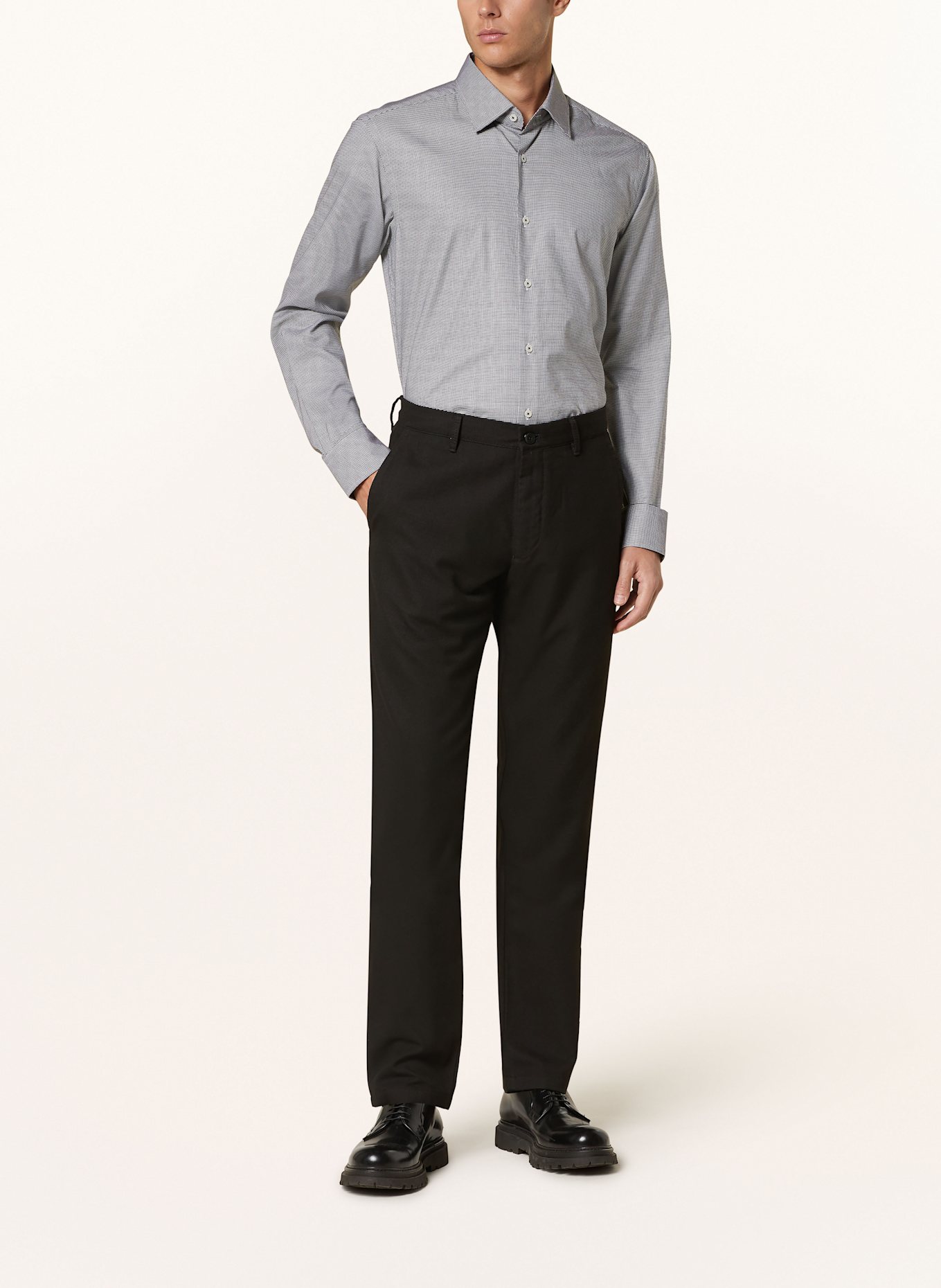 BOSS Hemd JOE Regular Fit, Farbe: SCHWARZ/ WEISS (Bild 2)