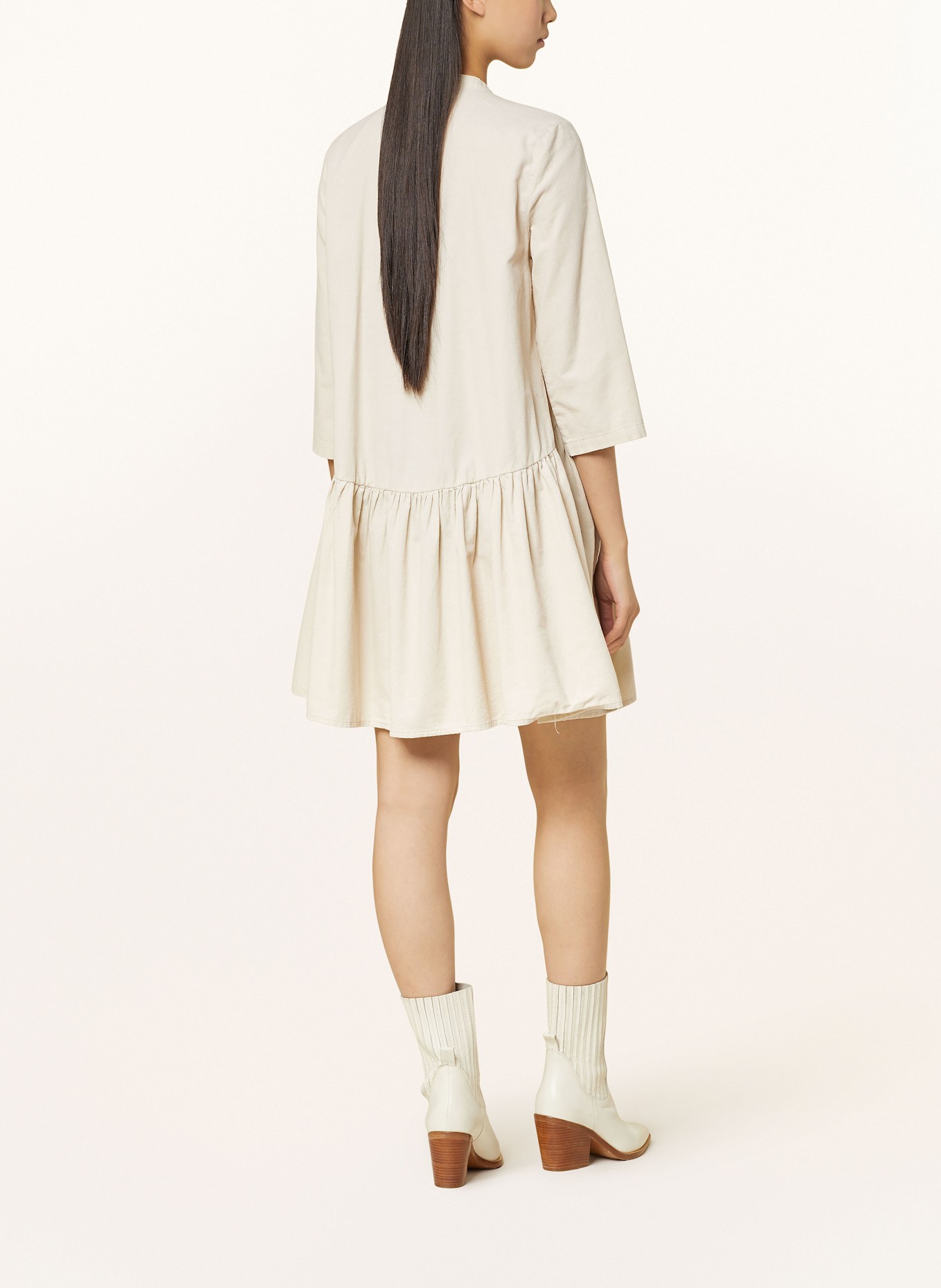 White corduroy dress cheap