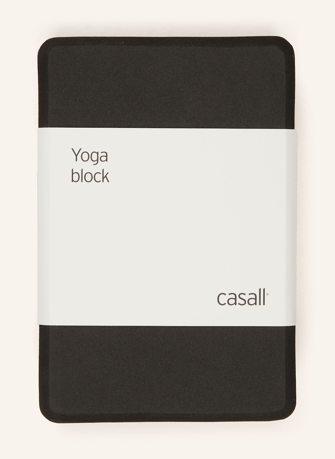 casall Yoga-Block, Farbe: SCHWARZ (Bild 1)