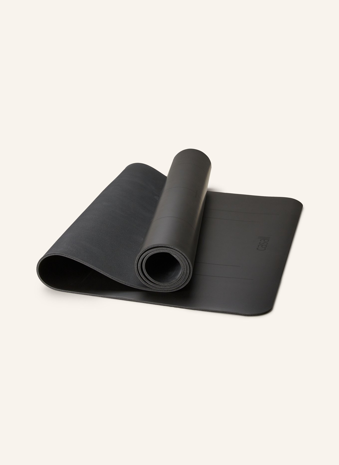 casall Yogamatte GRIP&CUSHION III, Farbe: SCHWARZ (Bild 1)