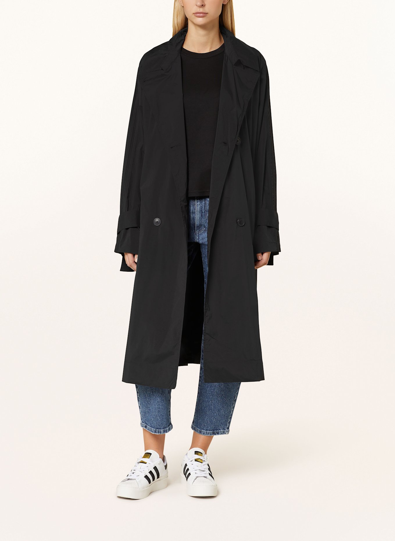 adidas Originals Trenchcoat KSENIA: SCHWARZ