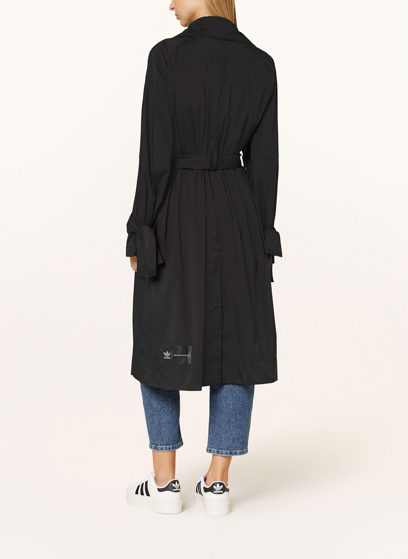 adidas Originals Trenchcoat KSENIA: SCHWARZ