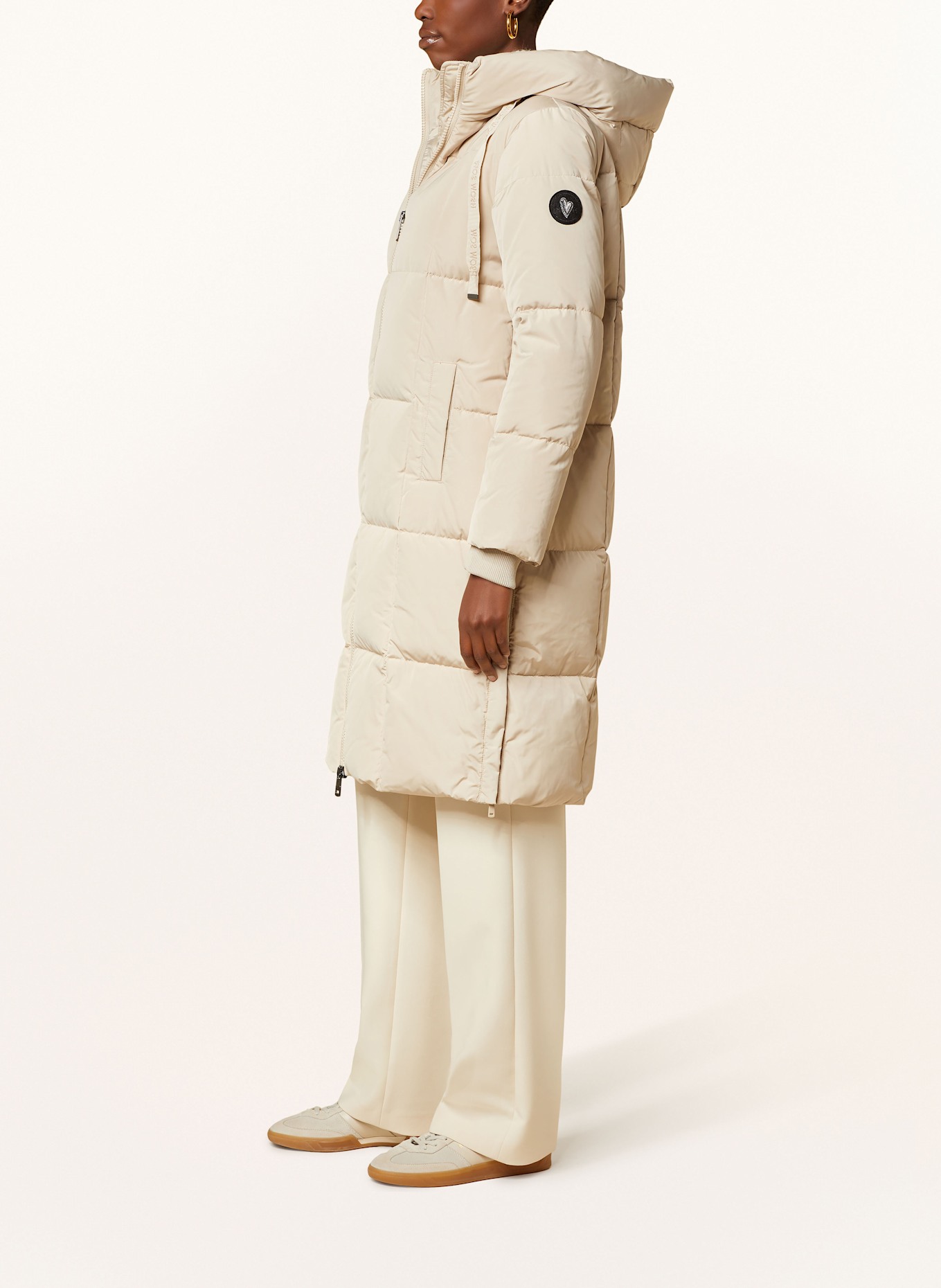 MOS MOSH Daunenmantel NOVA: BEIGE