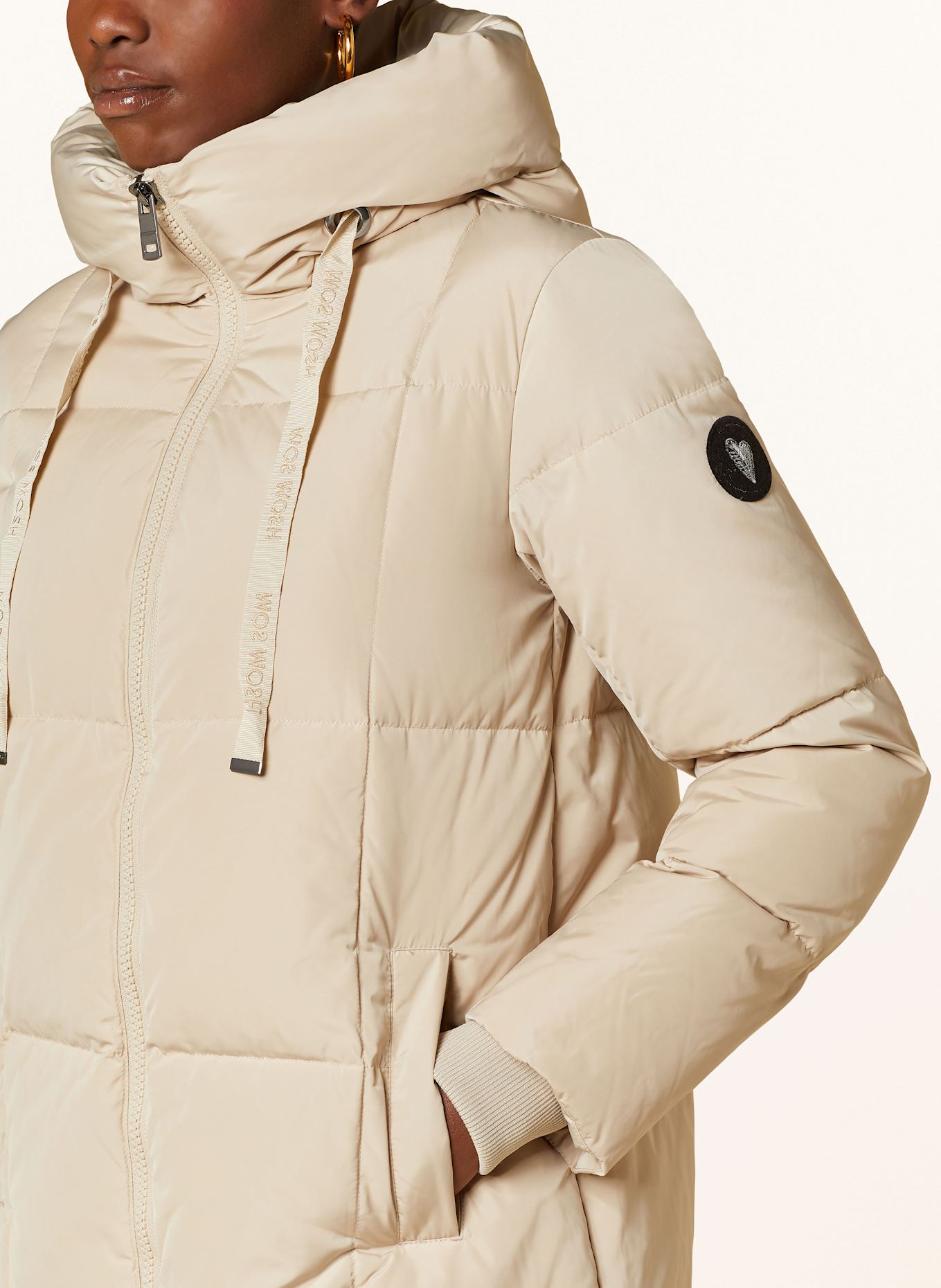 MOS MOSH Daunenmantel NOVA: BEIGE